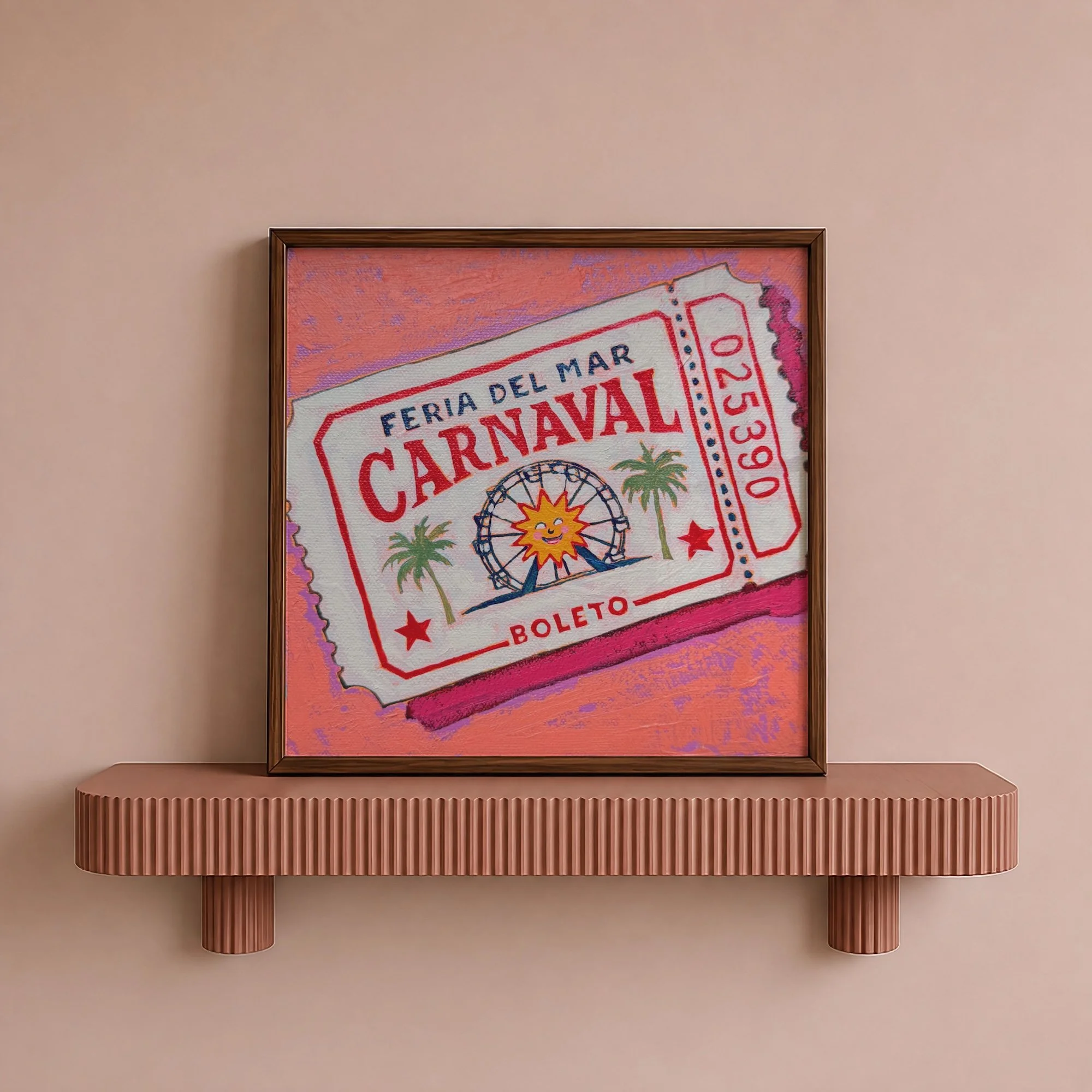 Feria del Mar Art Print
