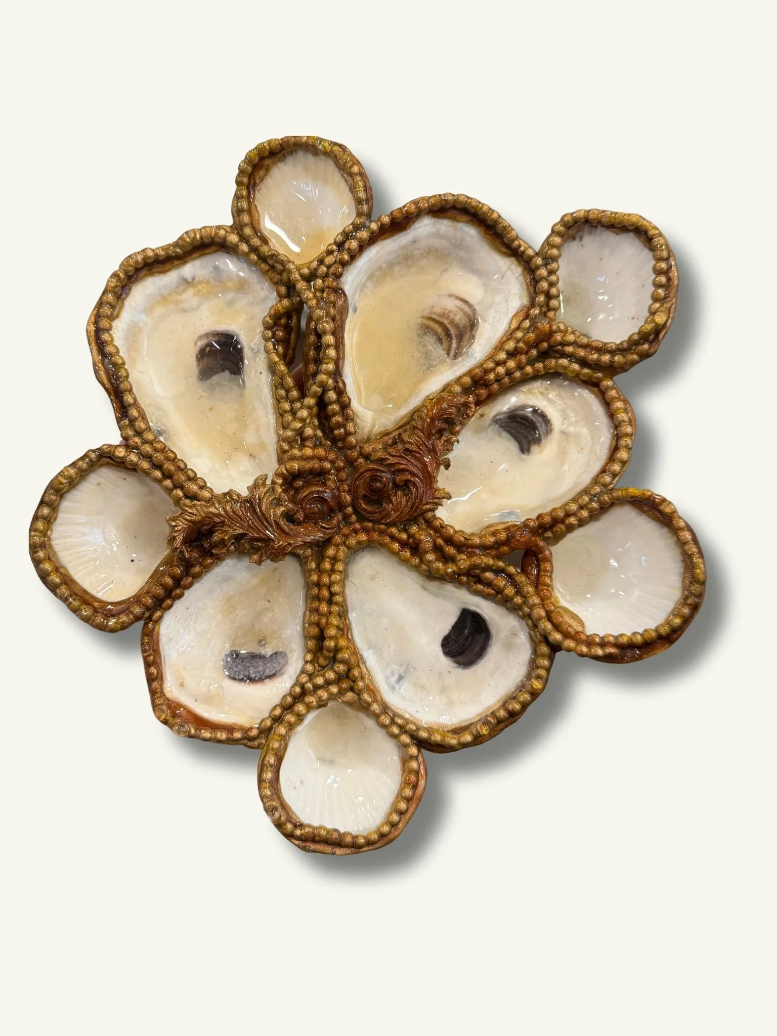 The Gilded Dinner Club - Oyster Plate No. 1
