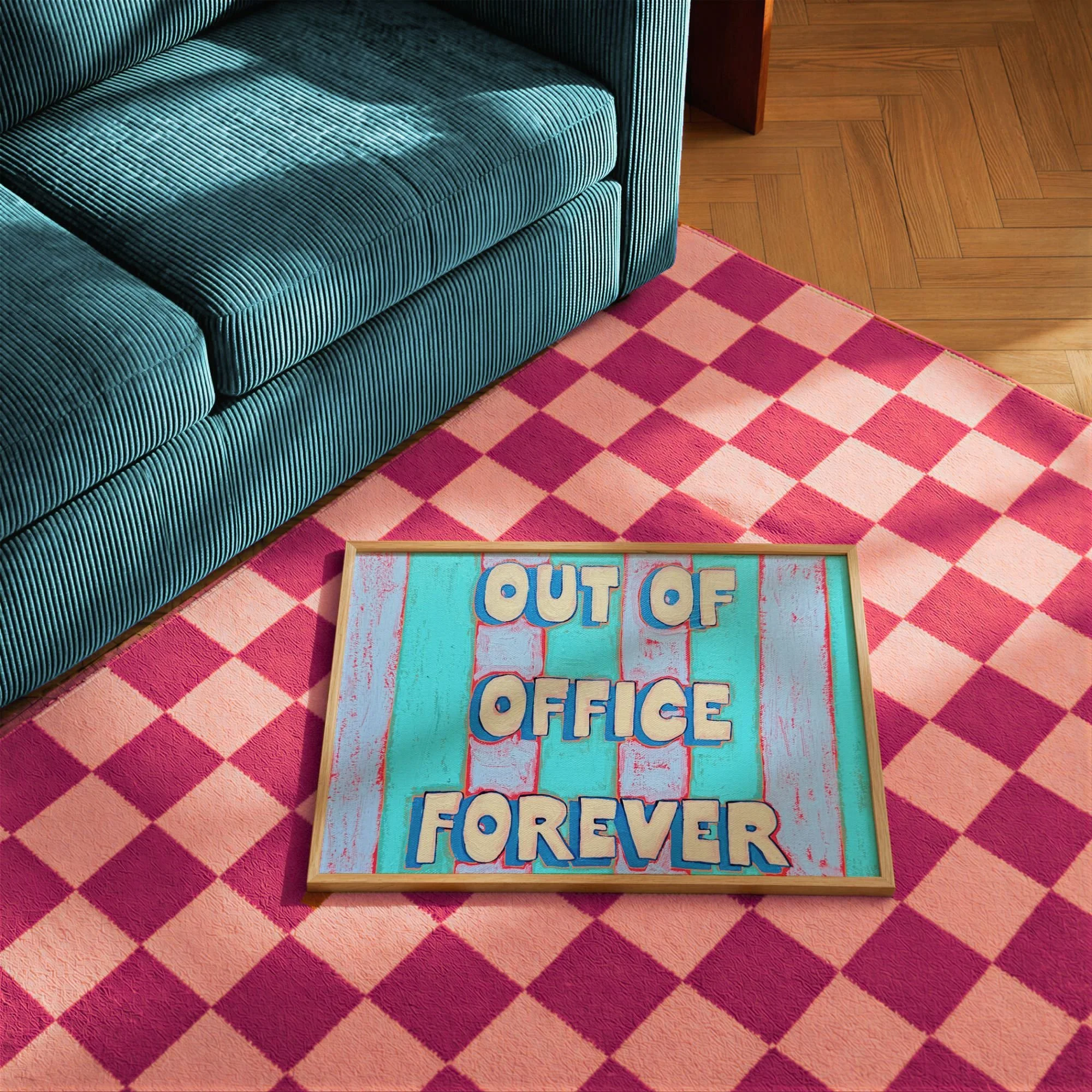 Out Of Office Forever Art Print
