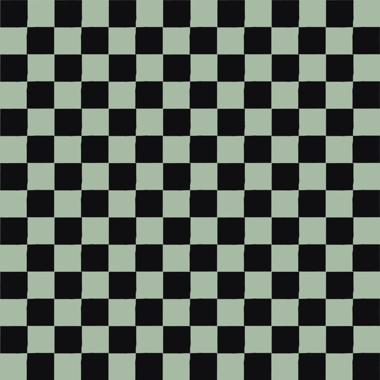 A black and white checkered chessboard pattern.