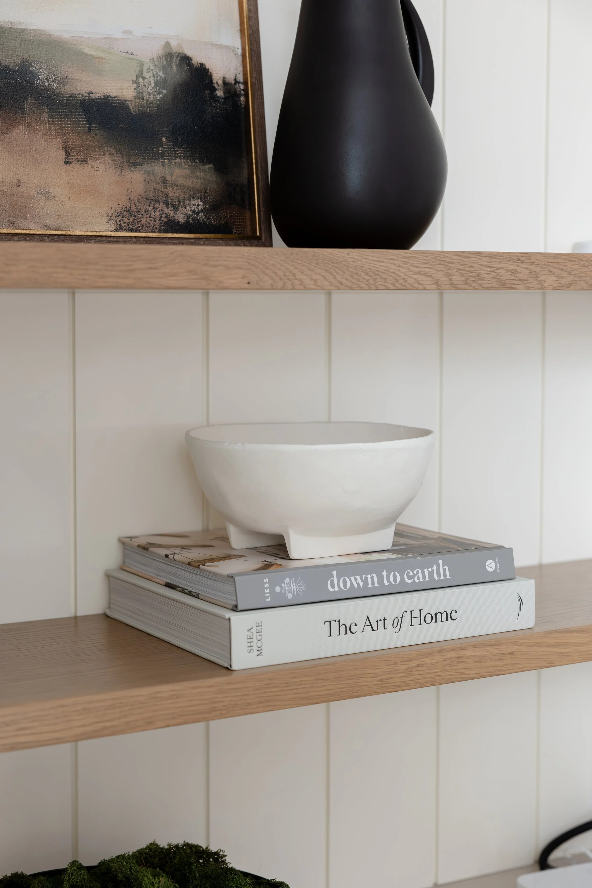 Project Little &amp; Light Styling Wooden Shelves 