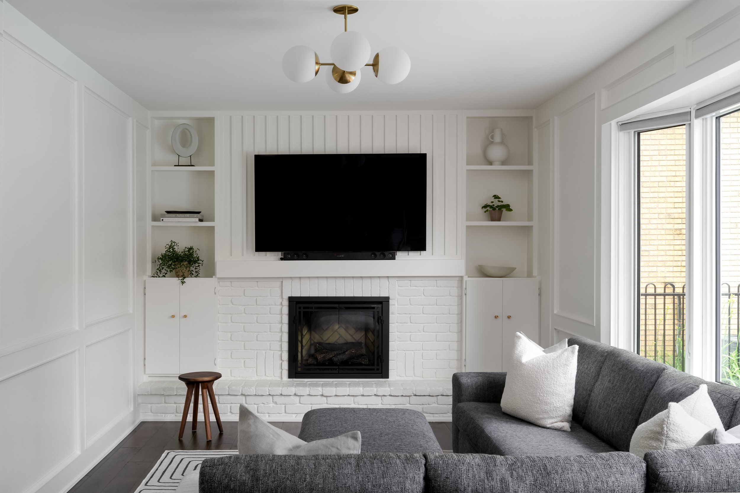 White living room bright modern custom sofa, Kitchener, ON.jpg