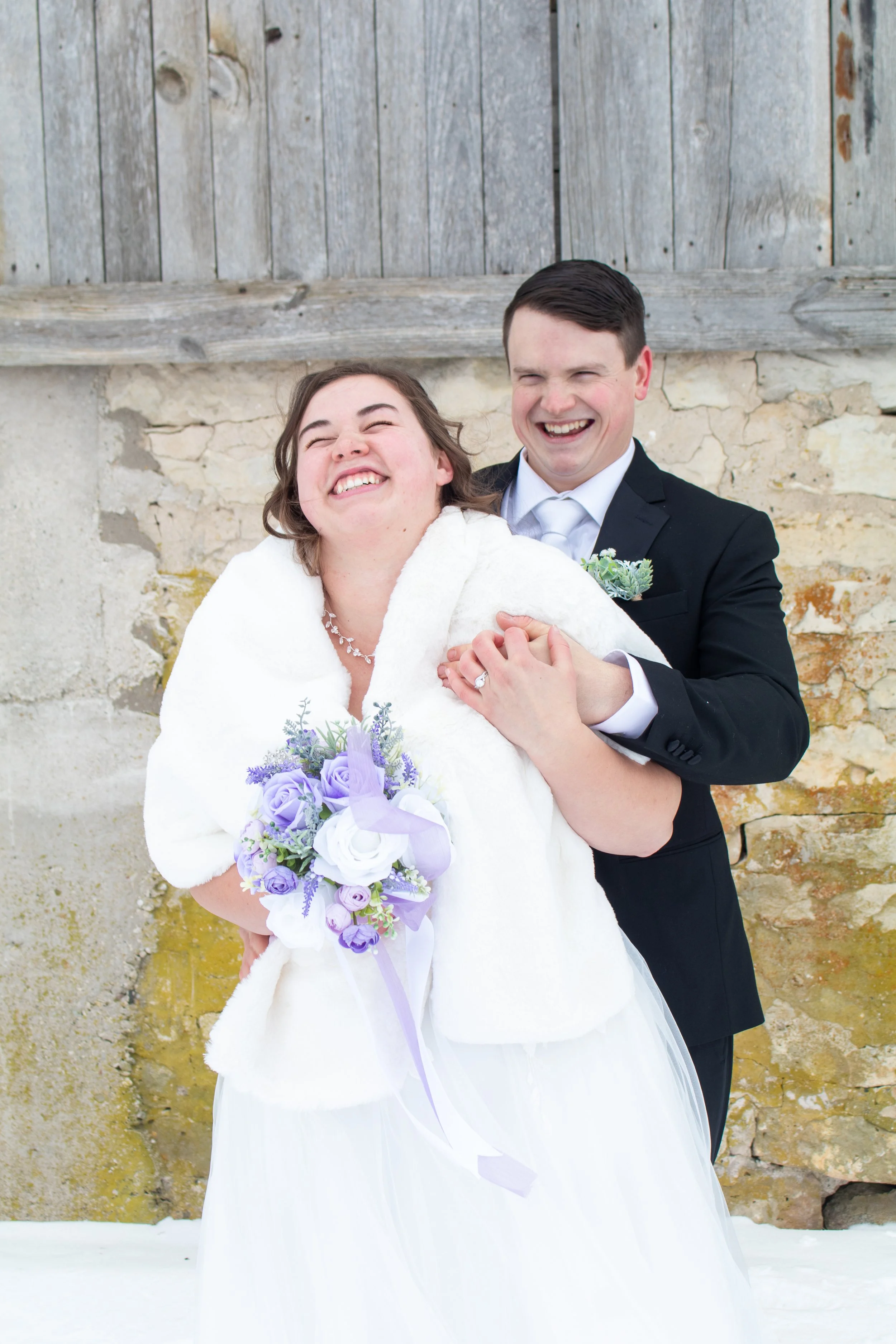 Winter Wedding in Wisconsin