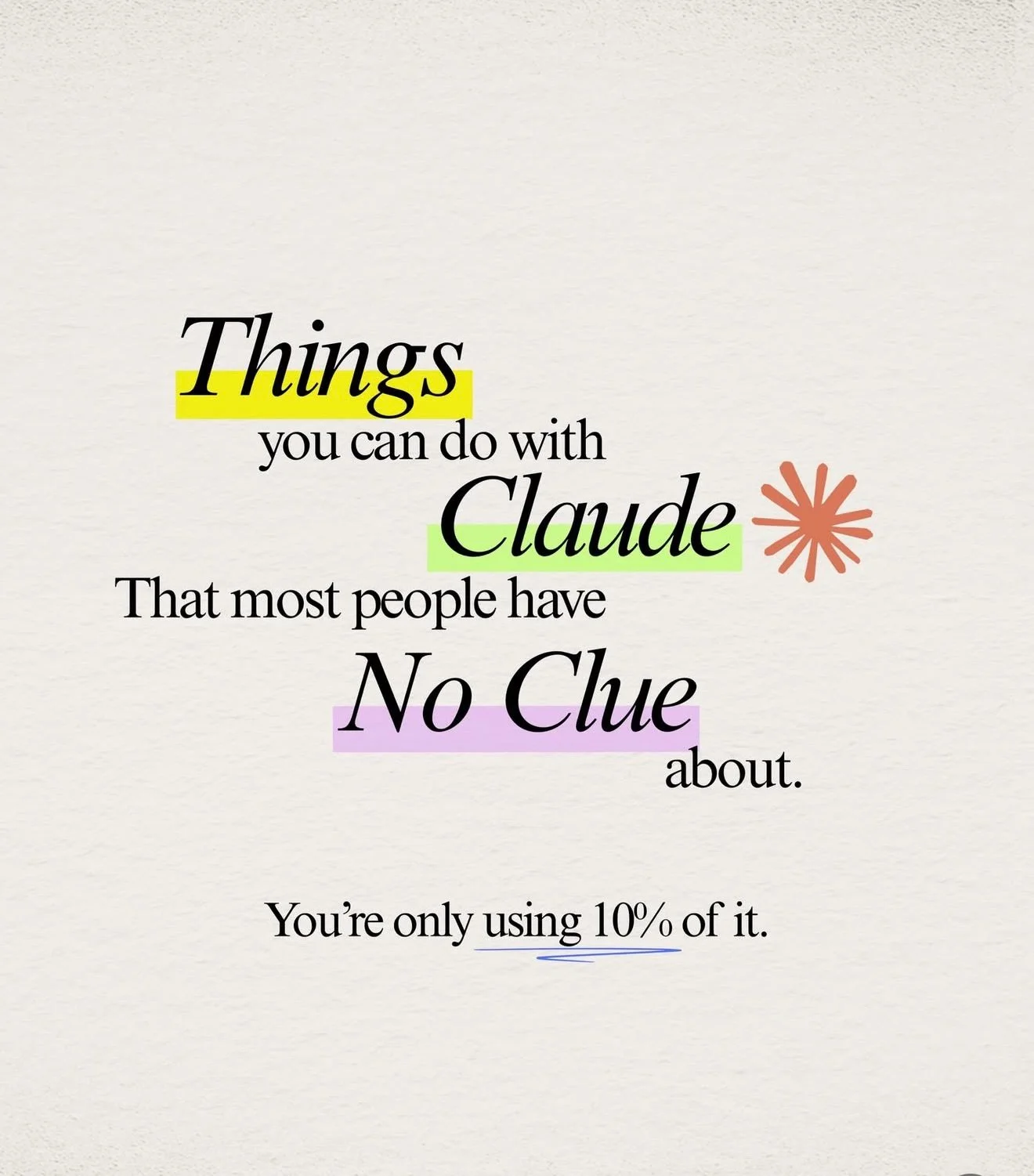 I want to hear what you are using Claude for 👇

It&rsquo;s a super powered employee OMG 😱