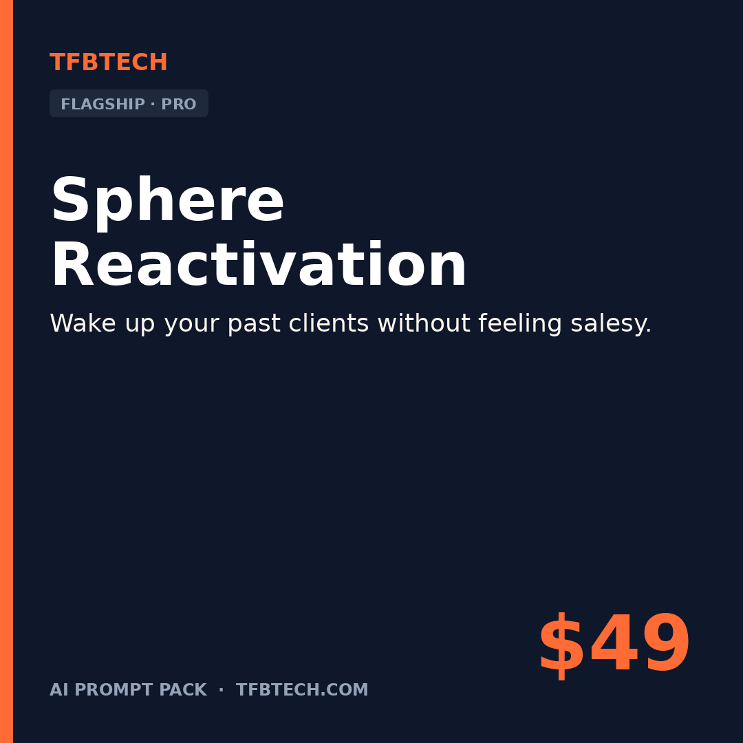 Sphere of Influence Reactivation — Wake Up Your Database