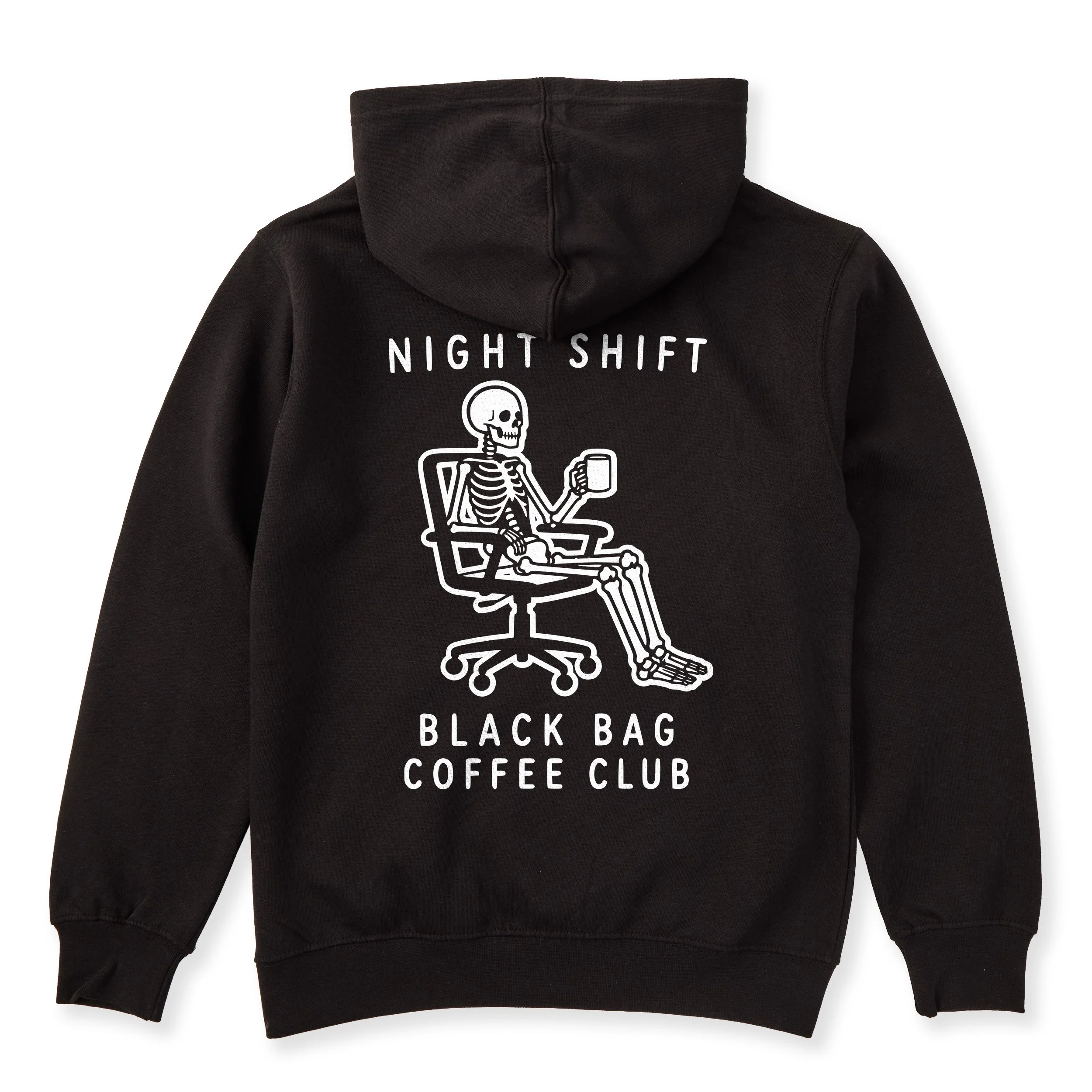 Night Shift Hoodie, Black