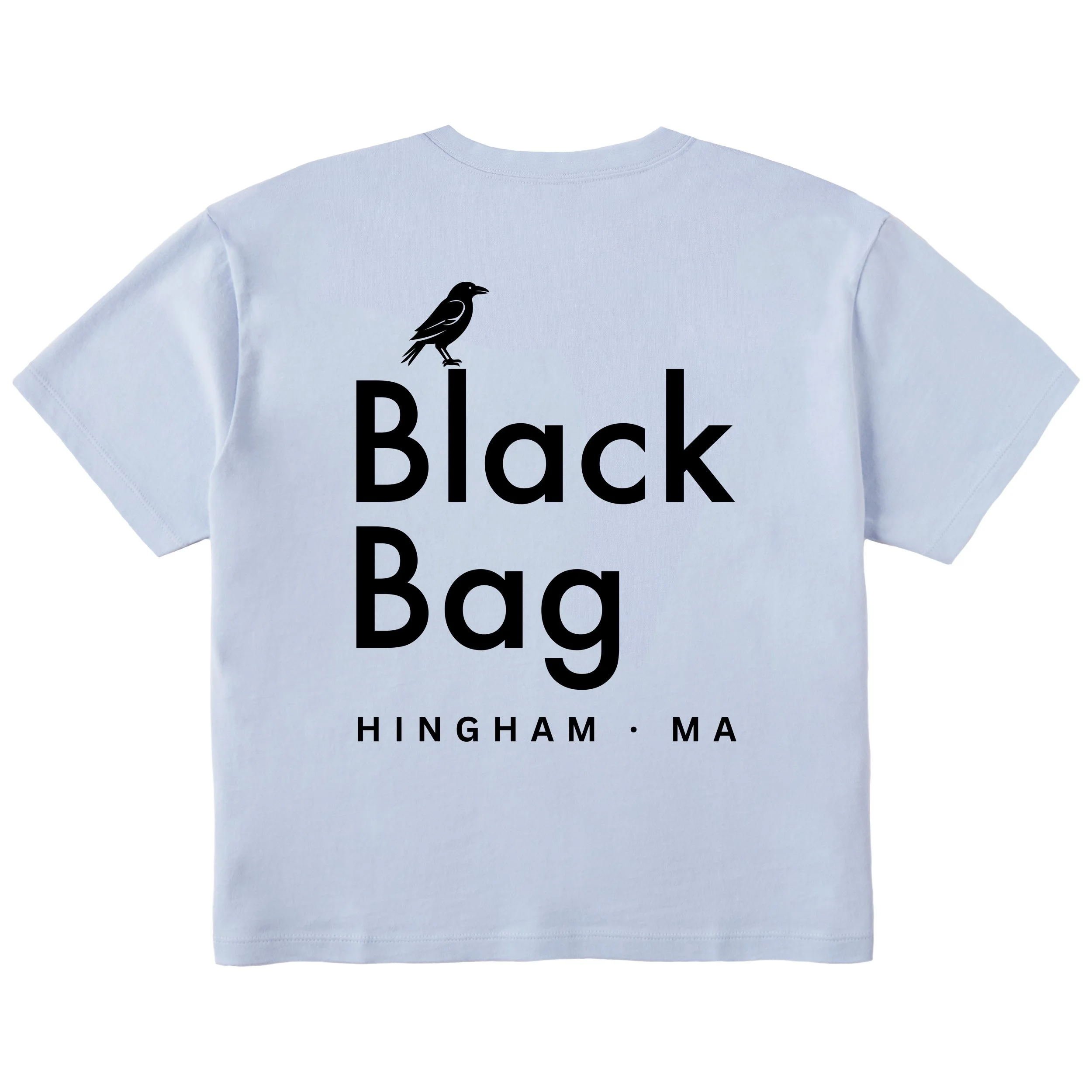 Hingham Boxy Tee, Glacier Blue