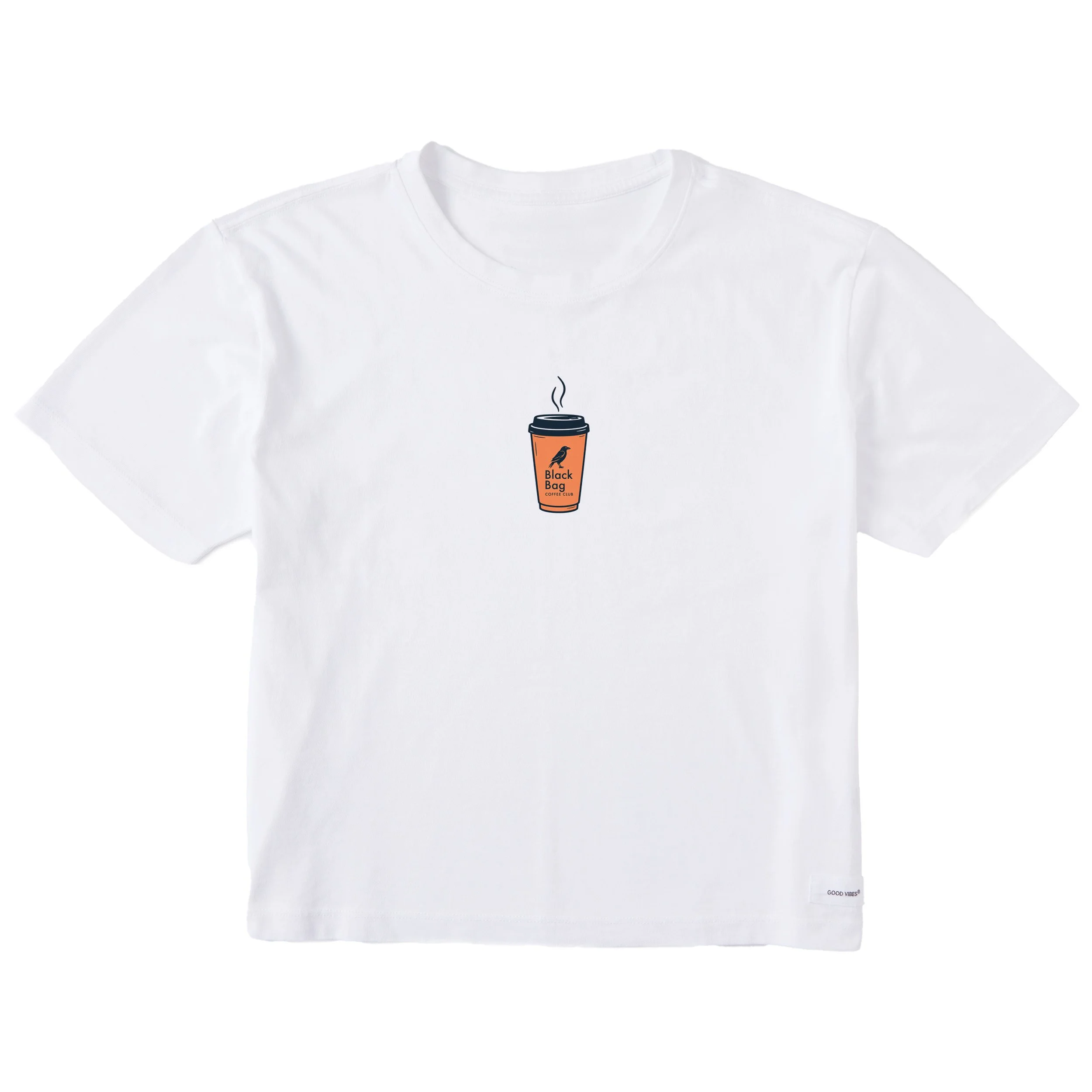 BBCC Cup Boxy Tee, Cloud White