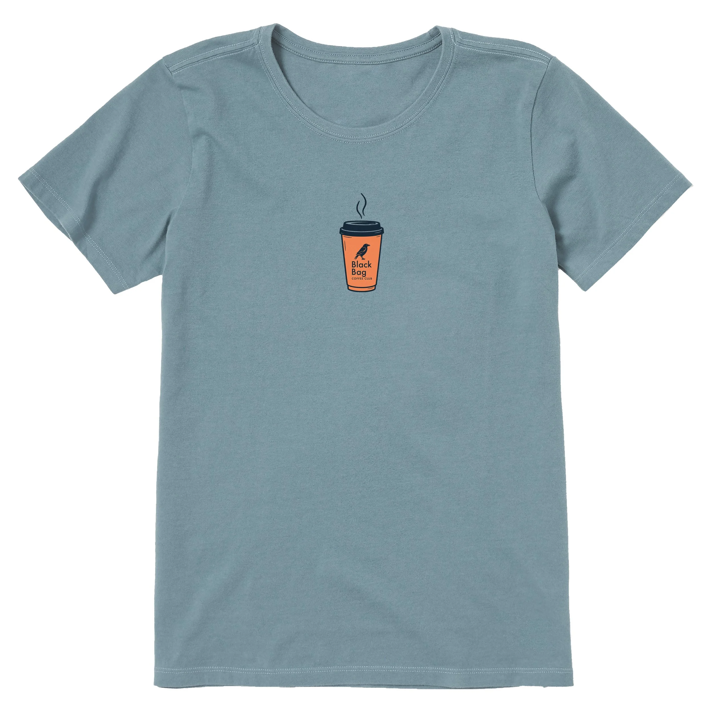 BBCC Cup Tee, Smoky Blue