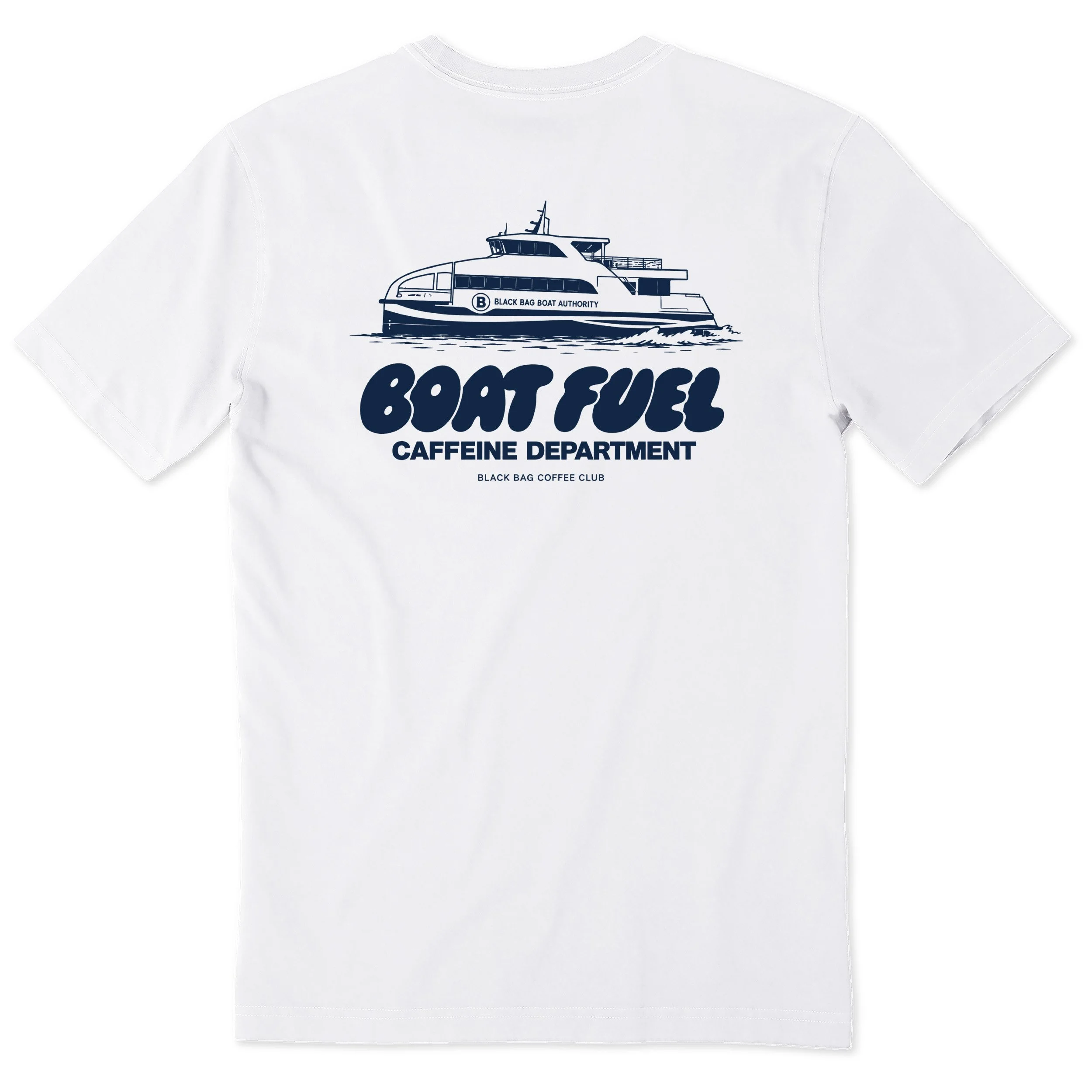 Boat Fuel Tee, Cloud White