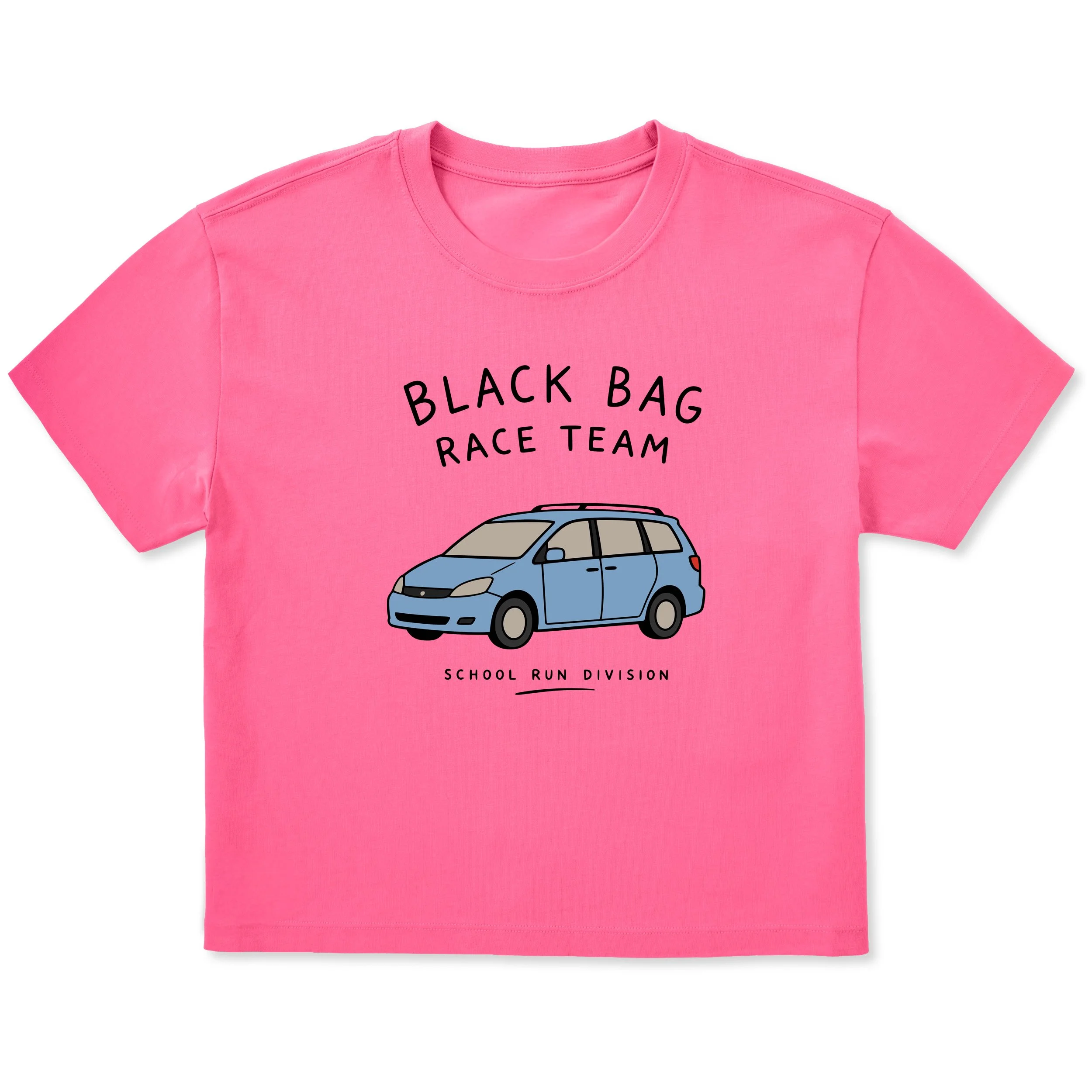 Race Team Boxy Tee, Watermelon
