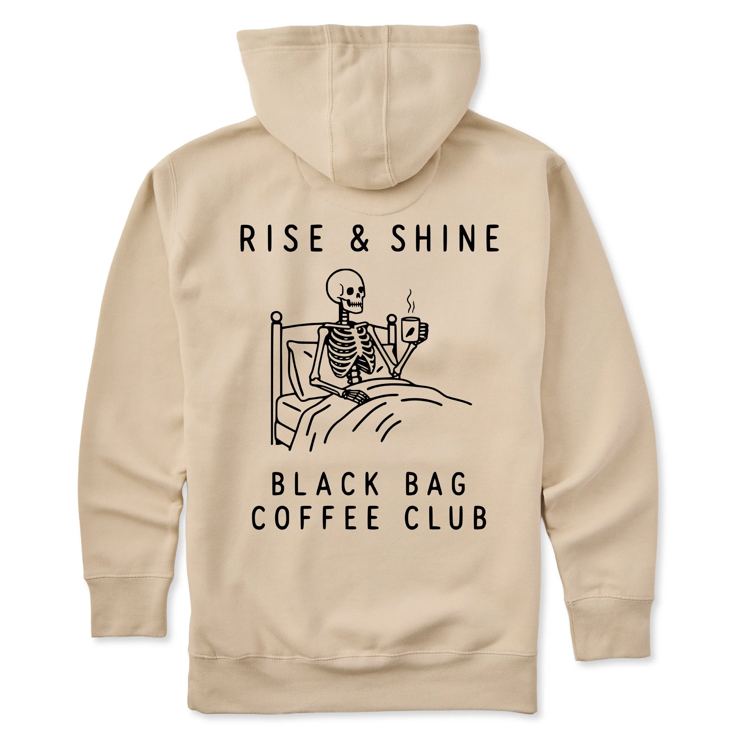 Rise N Shine Hoodie, Bone
