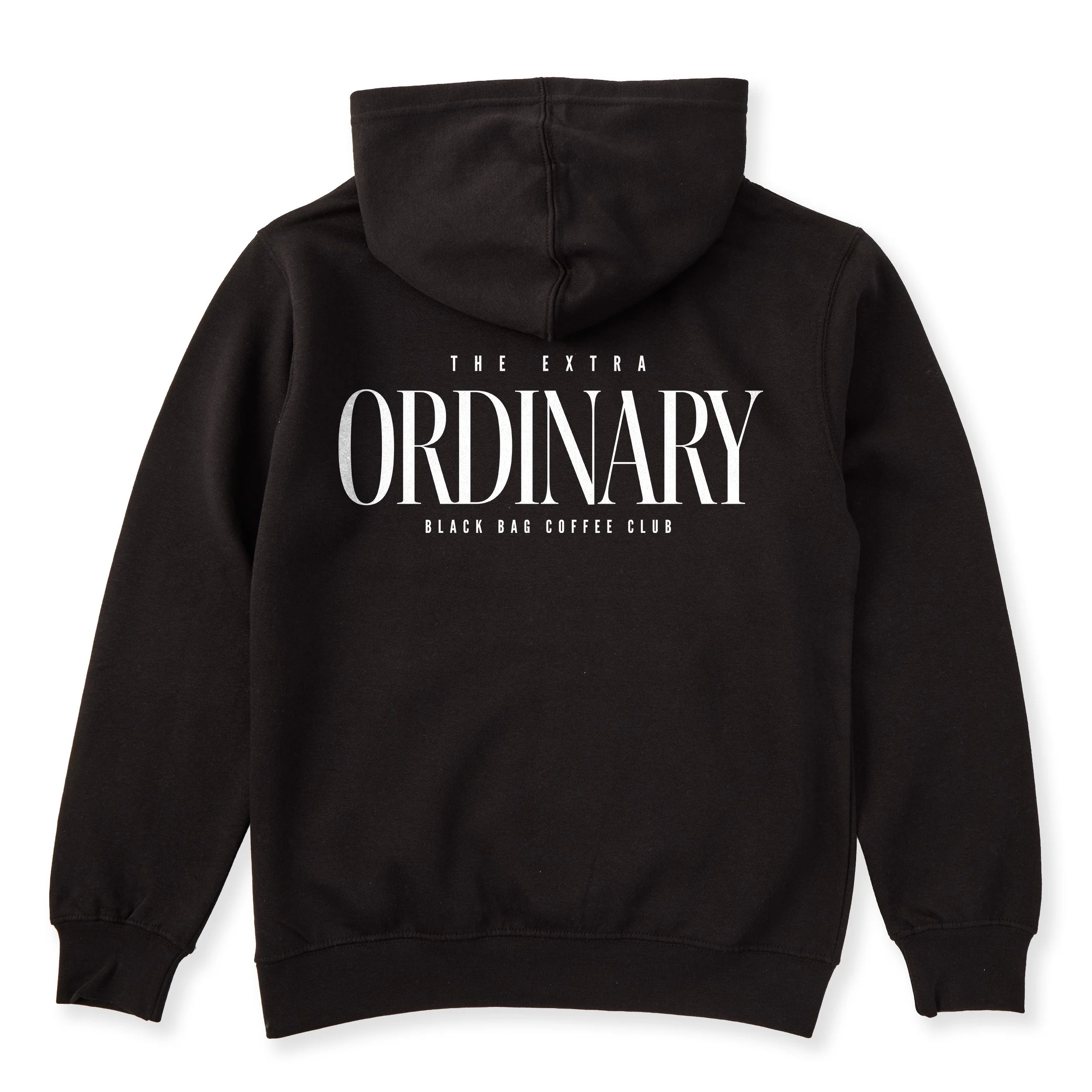 Extra Ordinary Hoodie, Black