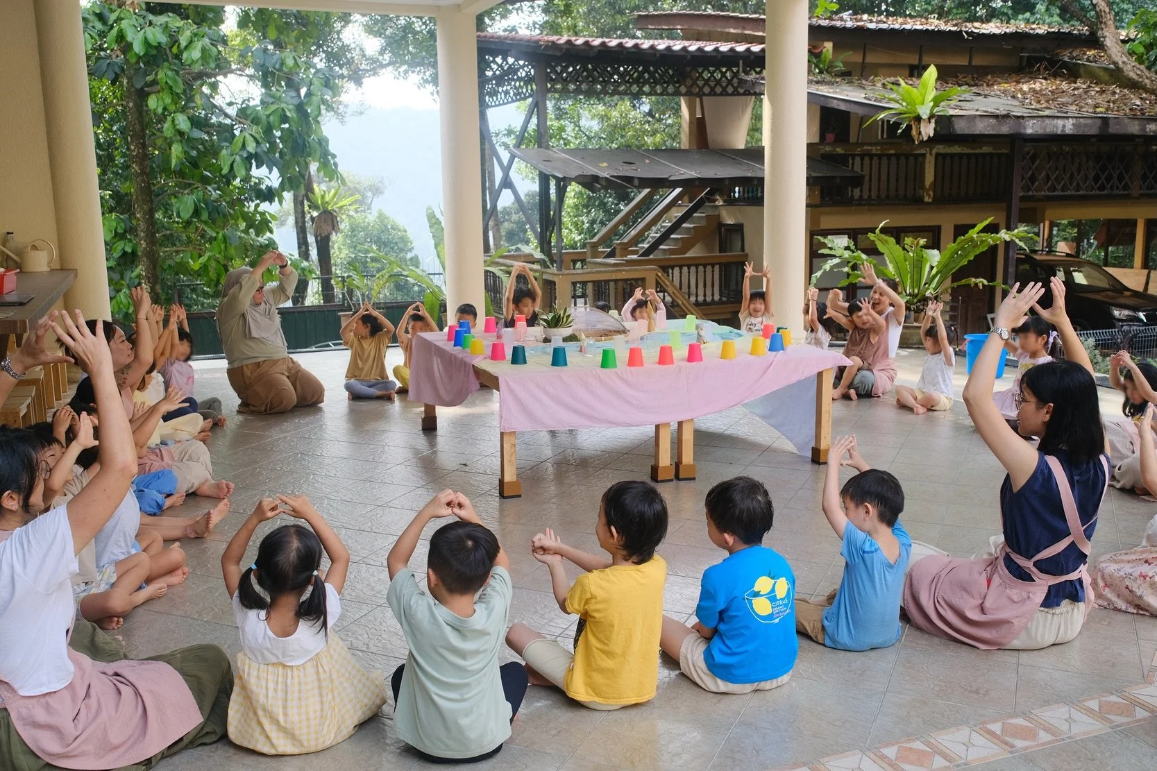Earth Day in early childhood is celebrated as a way to nurture a child&rsquo;s connection with the natural world. Children engage in simple, meaningful experiences like picking flowers and leaves from the garden, enjoying mangoes that fall from the t