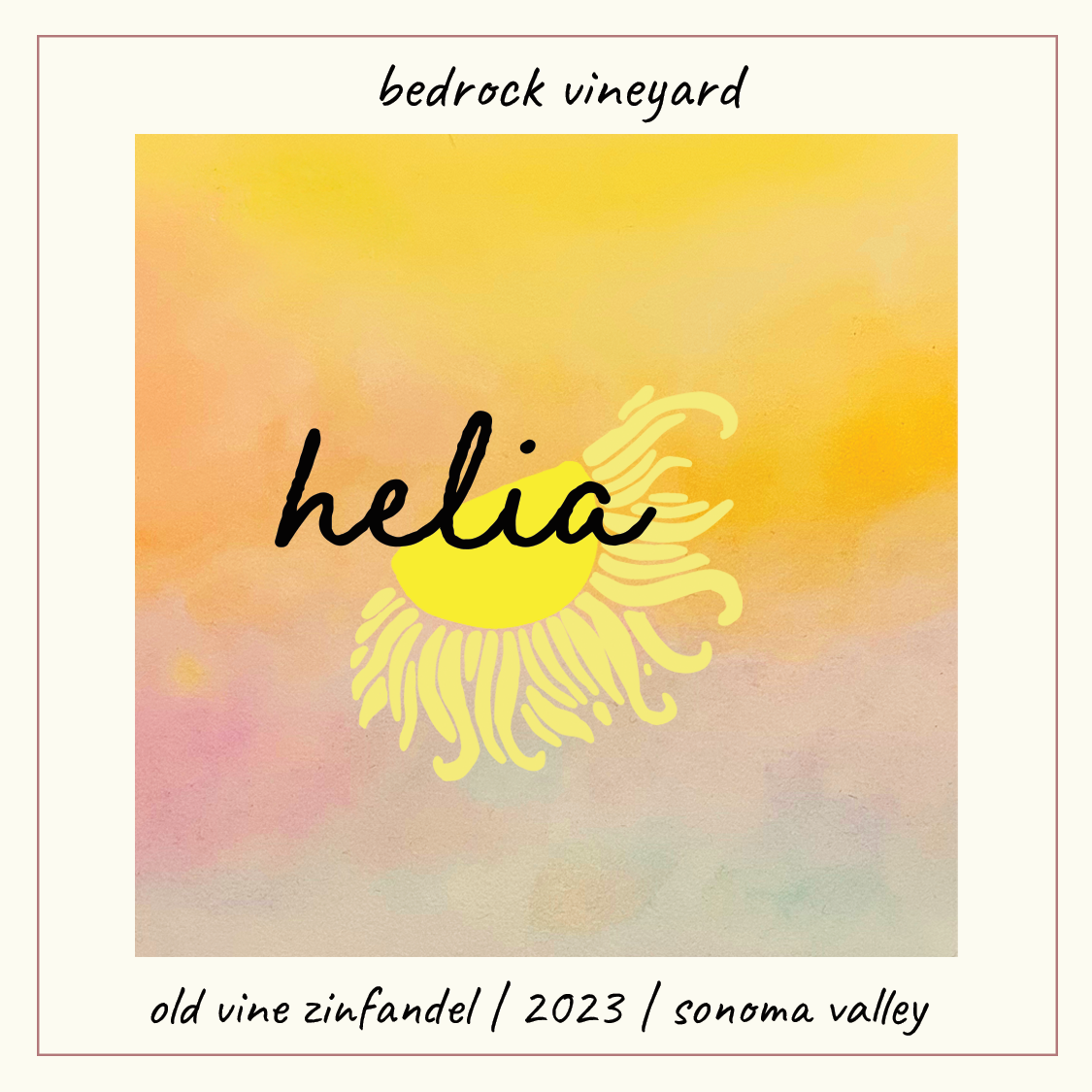 2023 Bedrock Vineyard Old Vine Zinfandel, Sonoma Valley