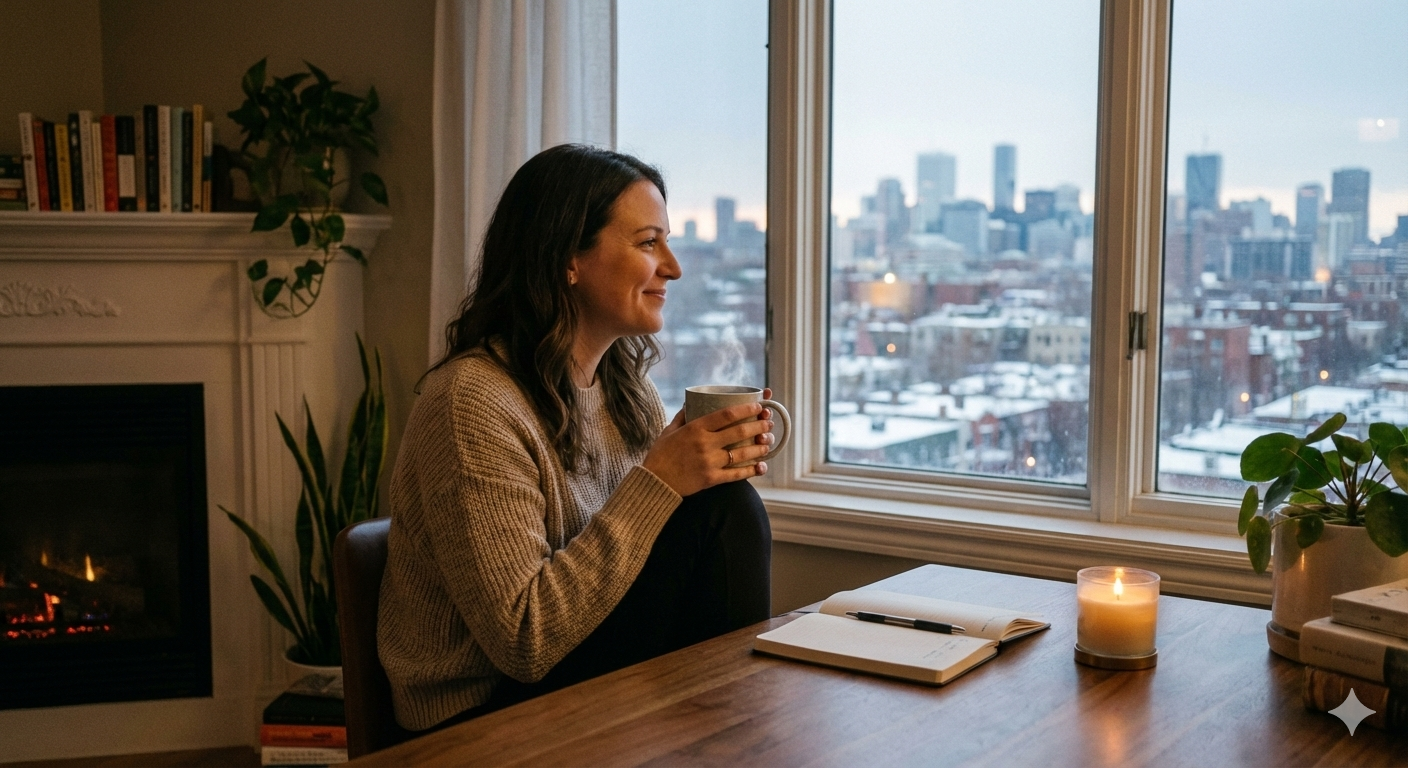 仕事納めの日に、自分と向き合う時間を