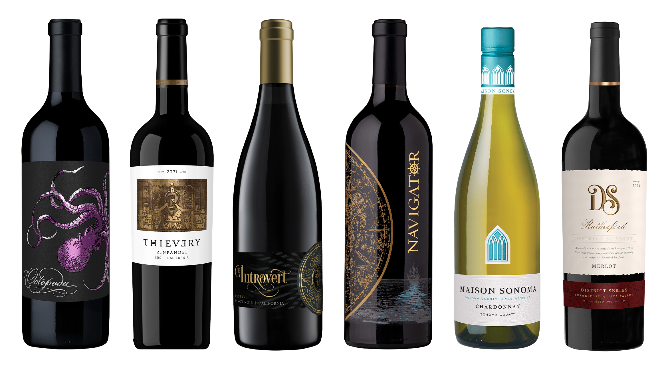 The family of brands of the Navigator Wine Collection