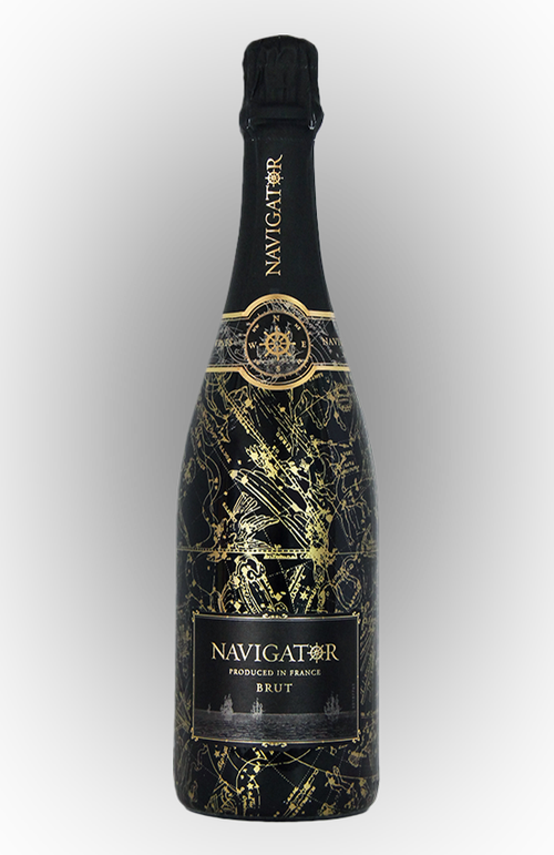 Navigator French Brut Sparkling bottle