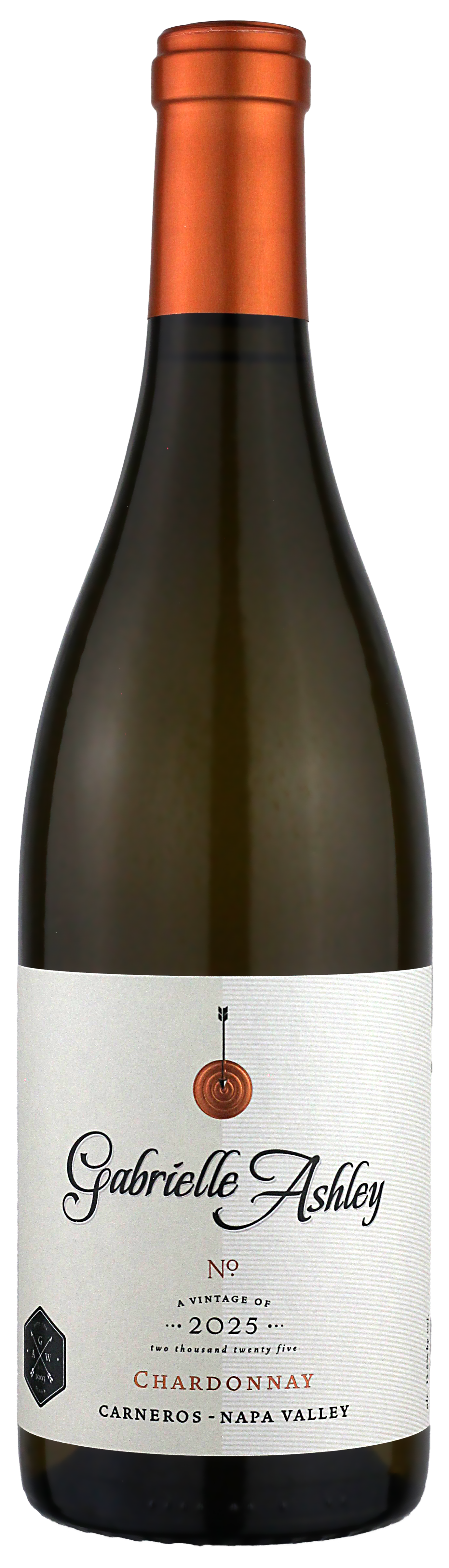 Gabrielle Ashley Carneros Napa Valley Chardonnay Bottle