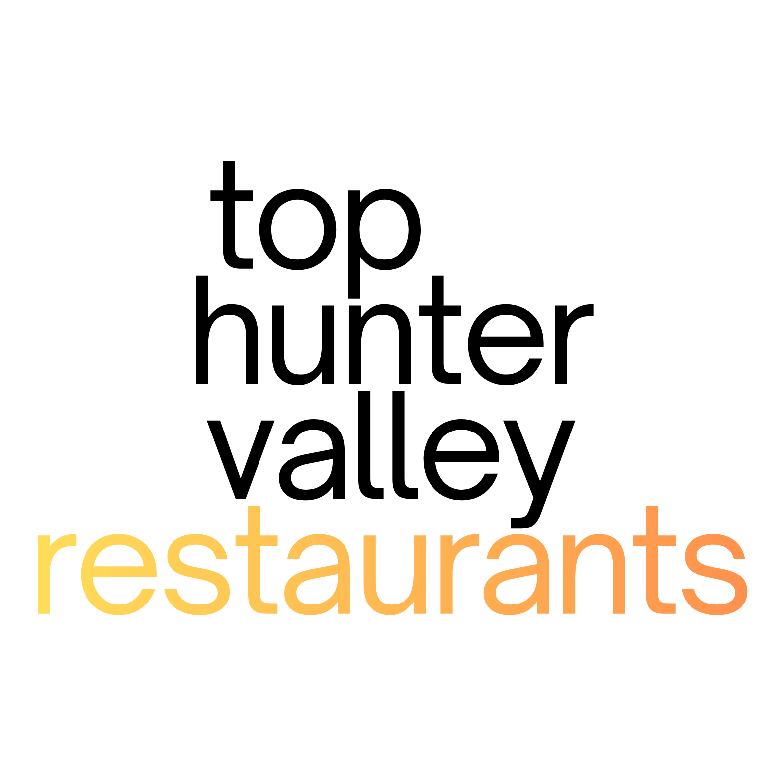 list of top 20 hunter valley restaurants by loop tours