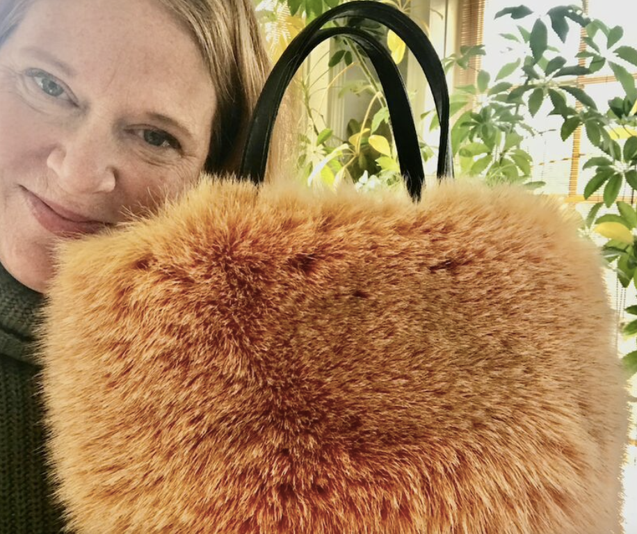A Faux Fox Fur Purse: the shame, the glory, the story