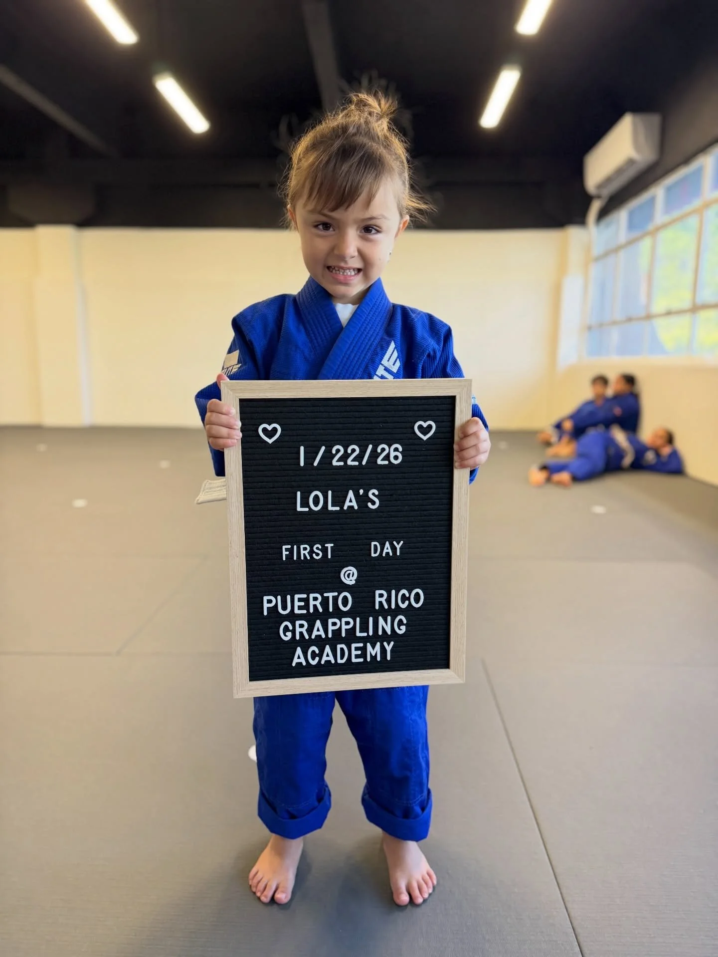 Lola&rsquo;s first day at Puerto Rico Grappling Academy is more than stepping on the mat.
It is the start of building confidence, discipline, friendships, and strength that will stay with her for life.

Proud of you, Lola! 

Ven y visitanos!!!
PRGA
C