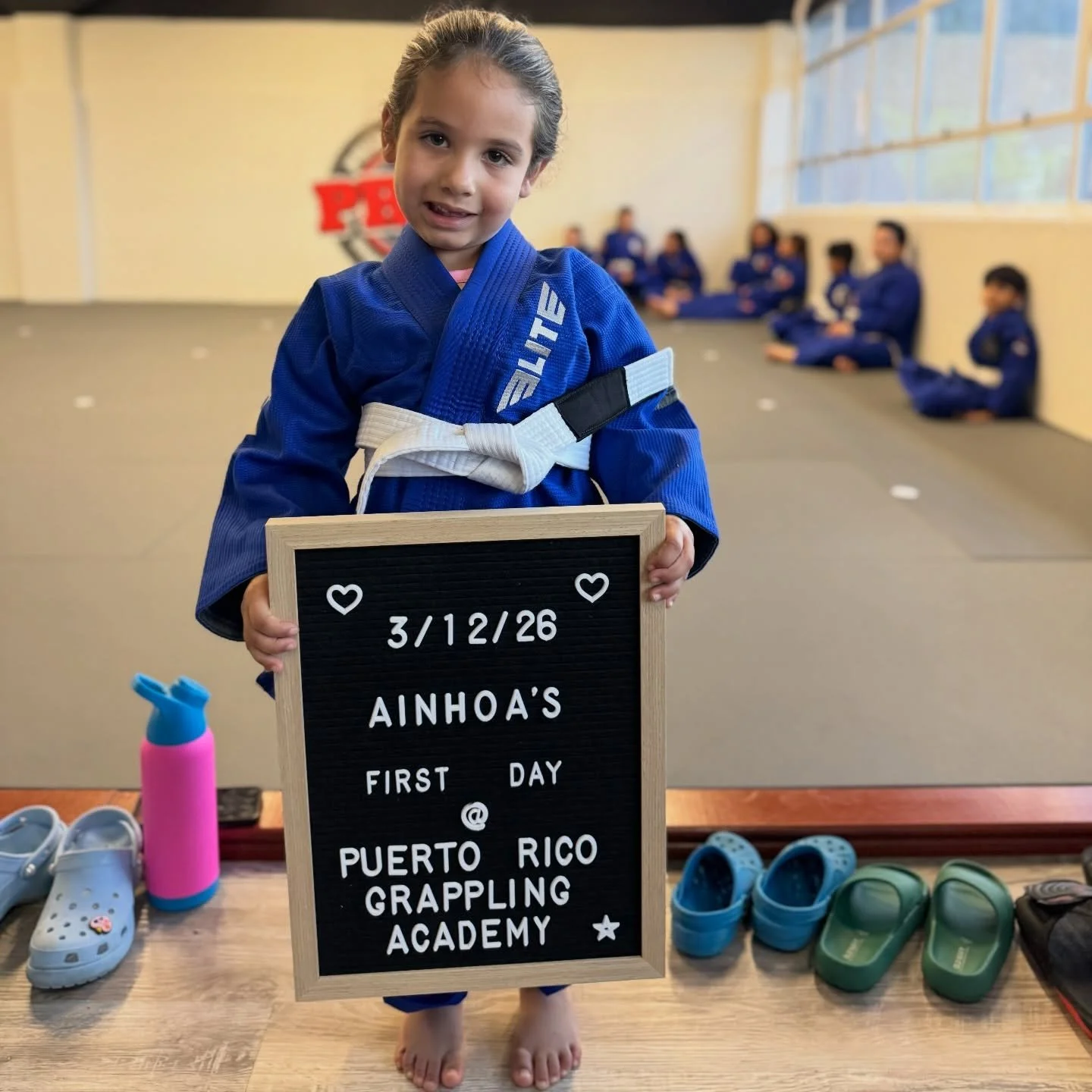 Ainhoa&rsquo;s first day at Puerto Rico Grappling Academy is more than stepping on the mat.

It is the start of building confidence, discipline, friendships, and strength that will stay with him for life.

Proud of you, champ. 
This is only the begin