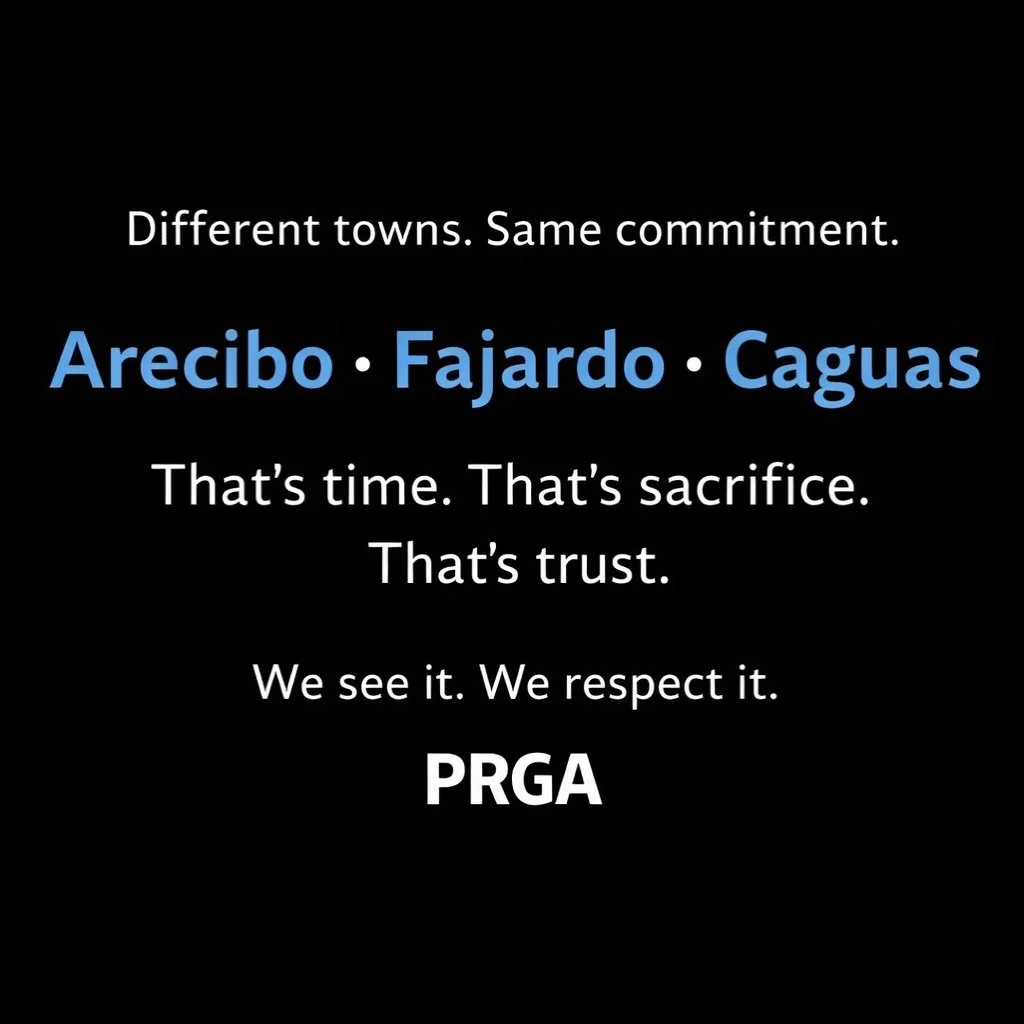 Diferentes pueblos. Mismo compromiso.

Arecibo. Fajardo. Caguas.

Hay gente guiando hasta una hora y media&hellip; o m&aacute;s, para llegar a entrenar.

Tapones, d&iacute;as largos, cansancio&hellip; y a&uacute;n as&iacute; llegan.

Eso lo dice todo