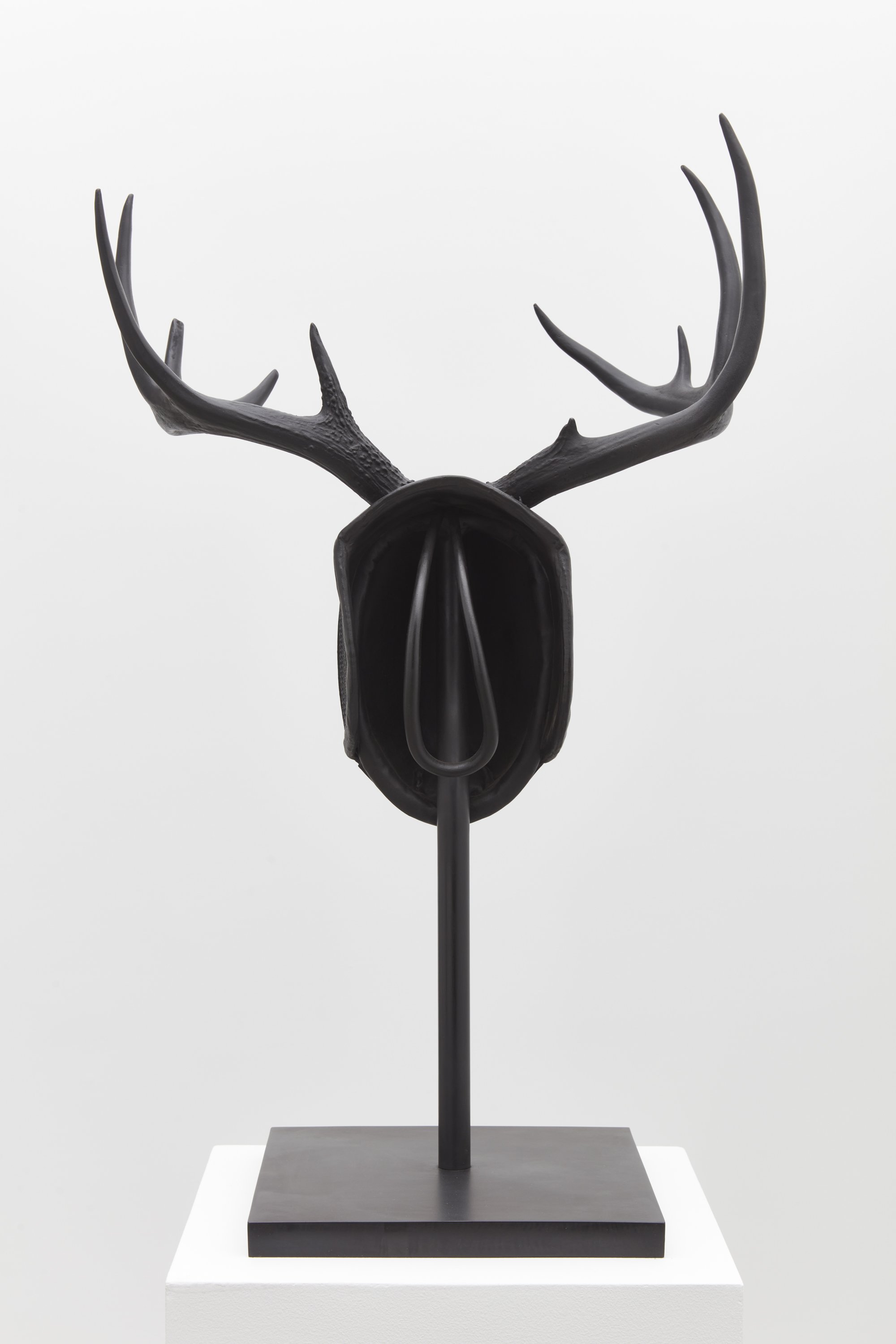  Antler Mask in Bronze (Midnight) , 2025 
Cast bronze, patina 
33 1/2 x 19 1/2 x 15 inches