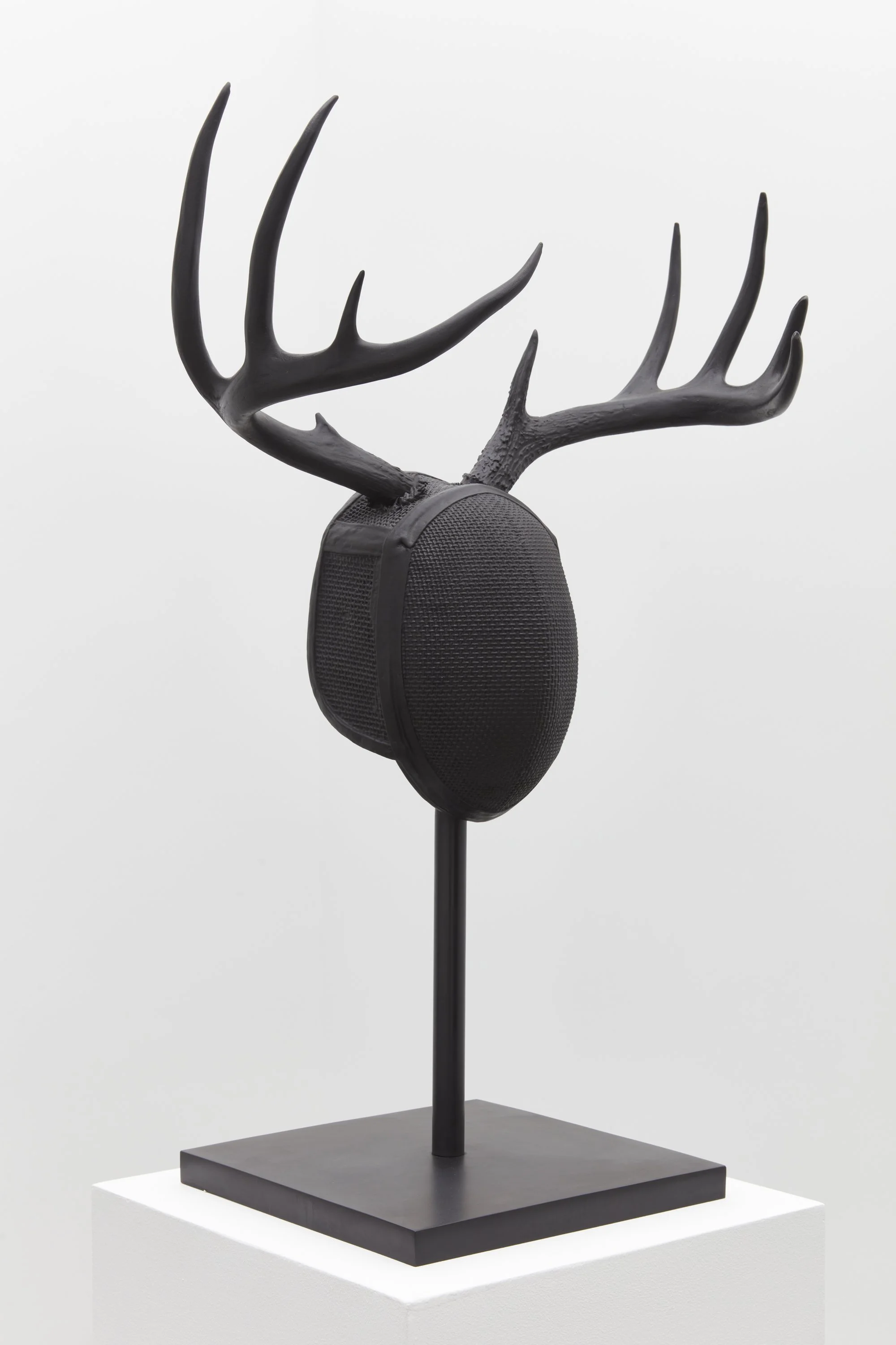  Antler Mask in Bronze (Midnight) , 2025 
Cast bronze, patina 
33 1/2 x 19 1/2 x 15 inches