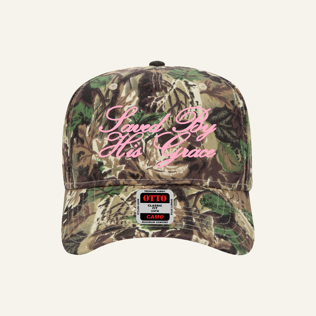 Saved By His Grace Cap