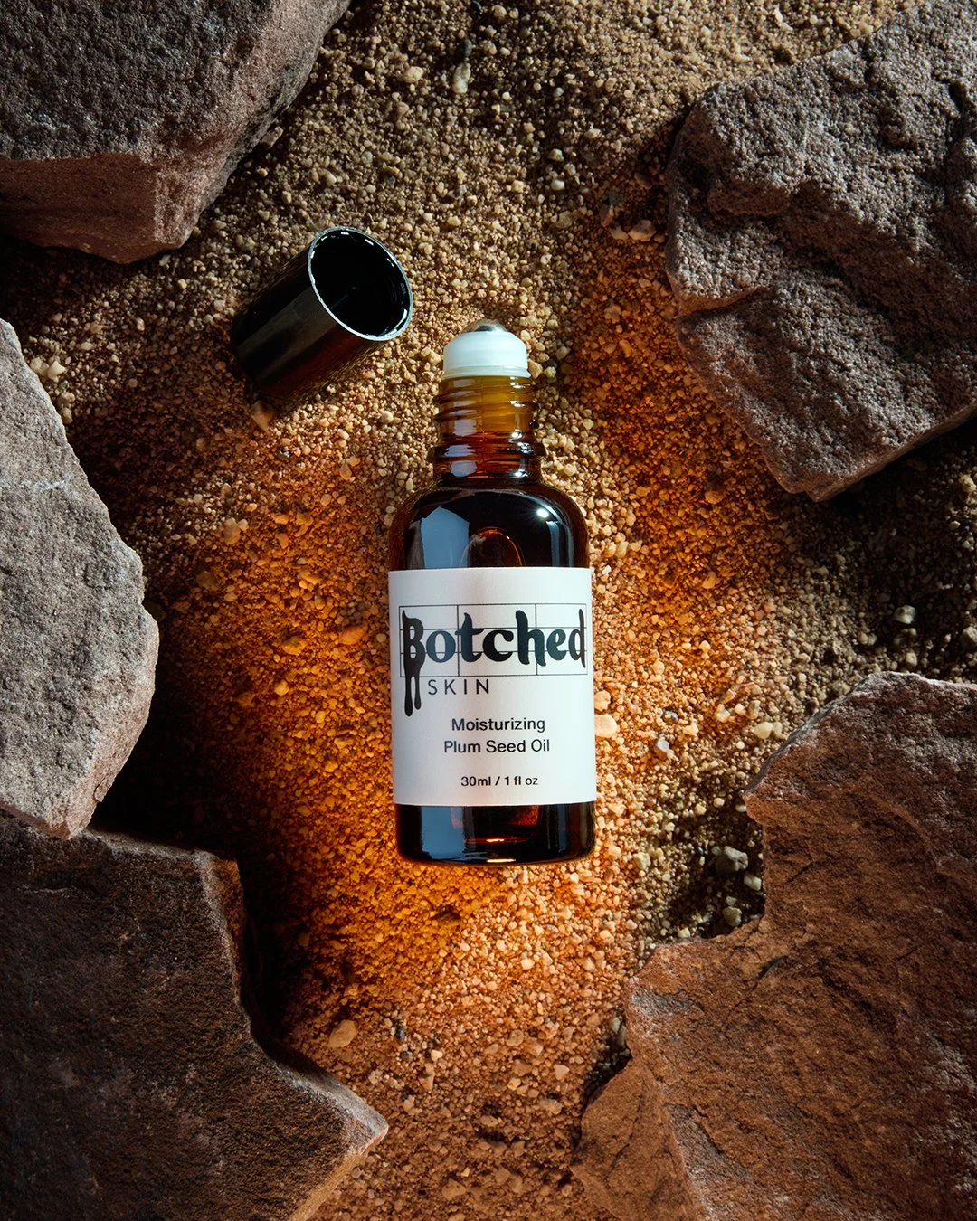 Moisturizing Plum Seed Oil - Roll On Glass Bottle