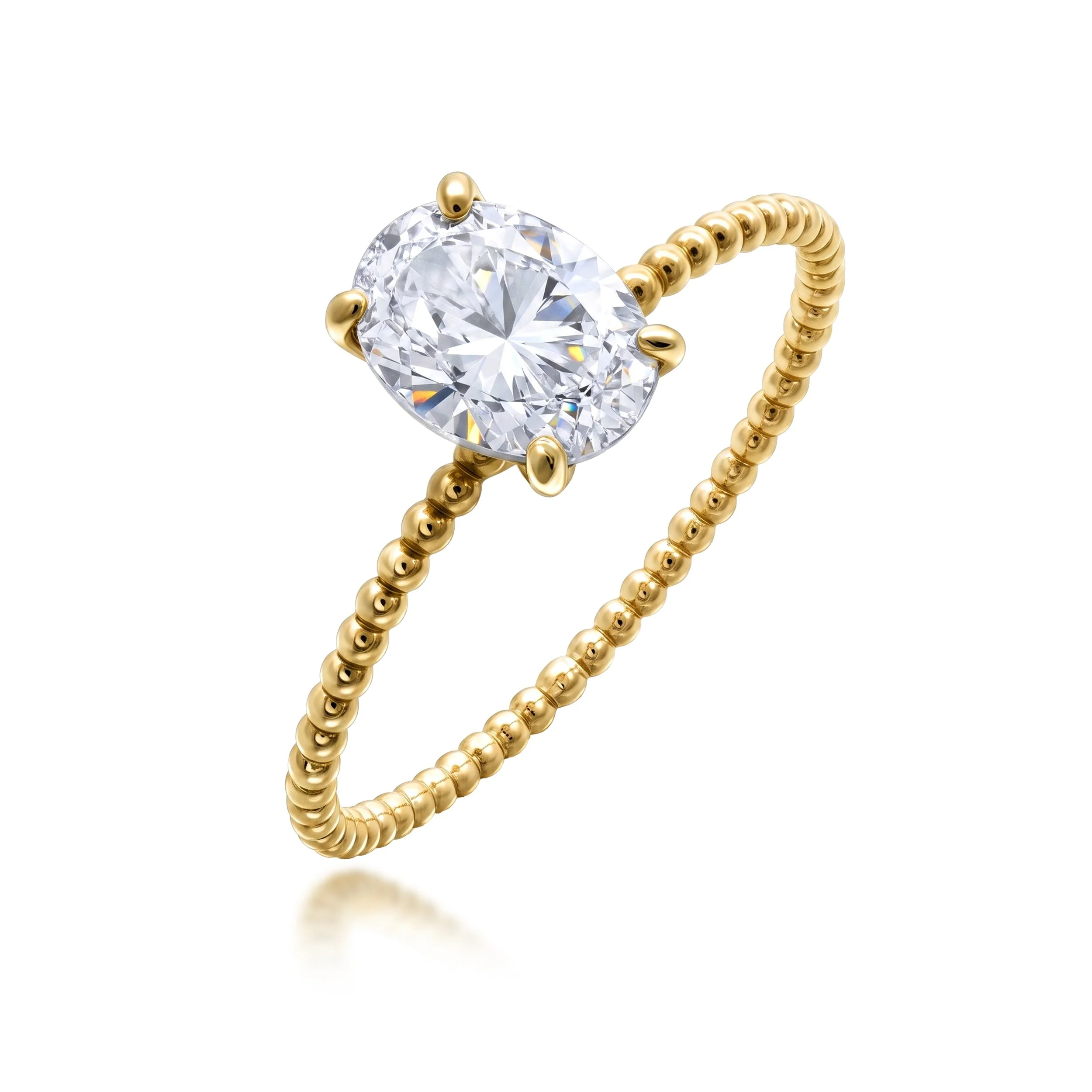 Oval Diamond Ring