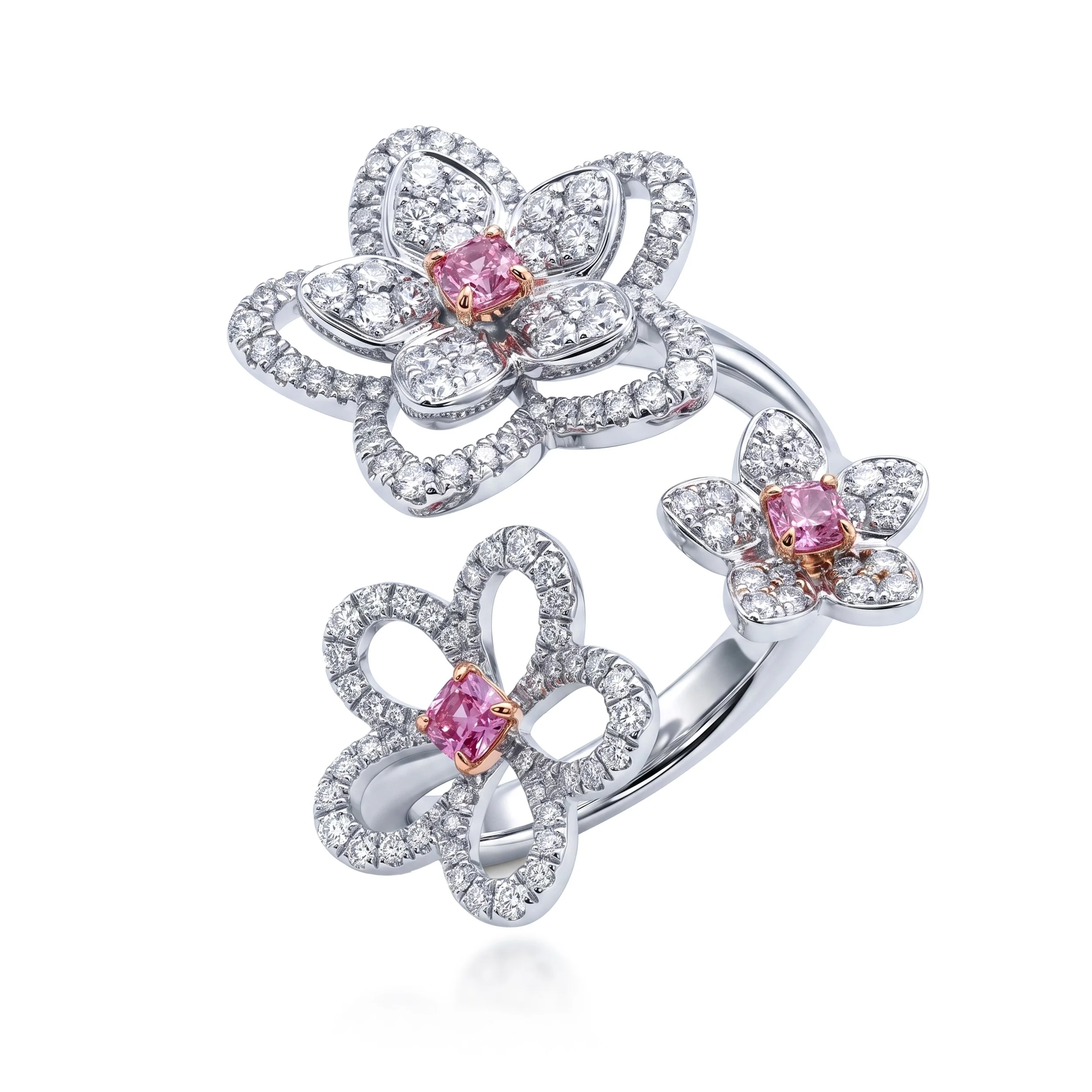 Pink Diamond Ring
