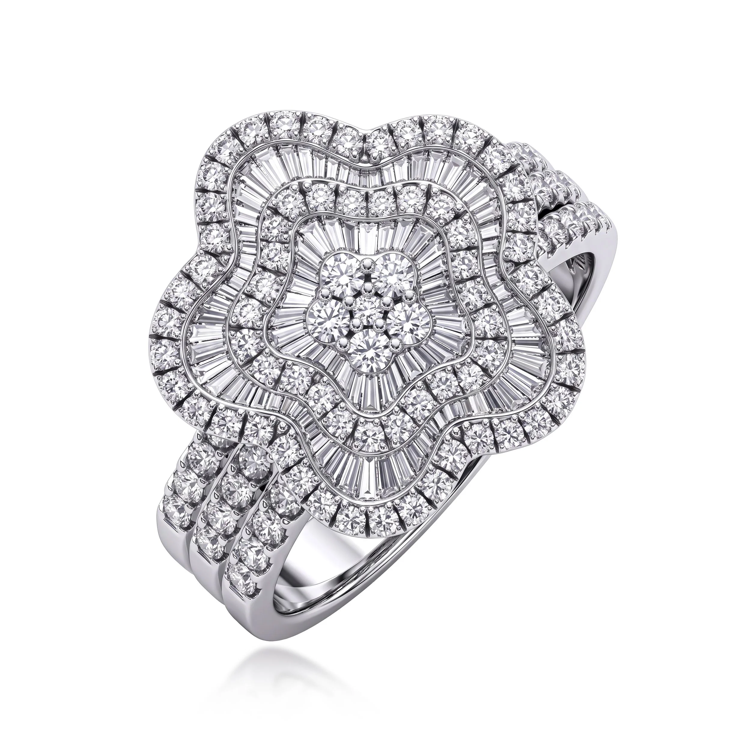 Blossom Diamond Ring (Contact Us)