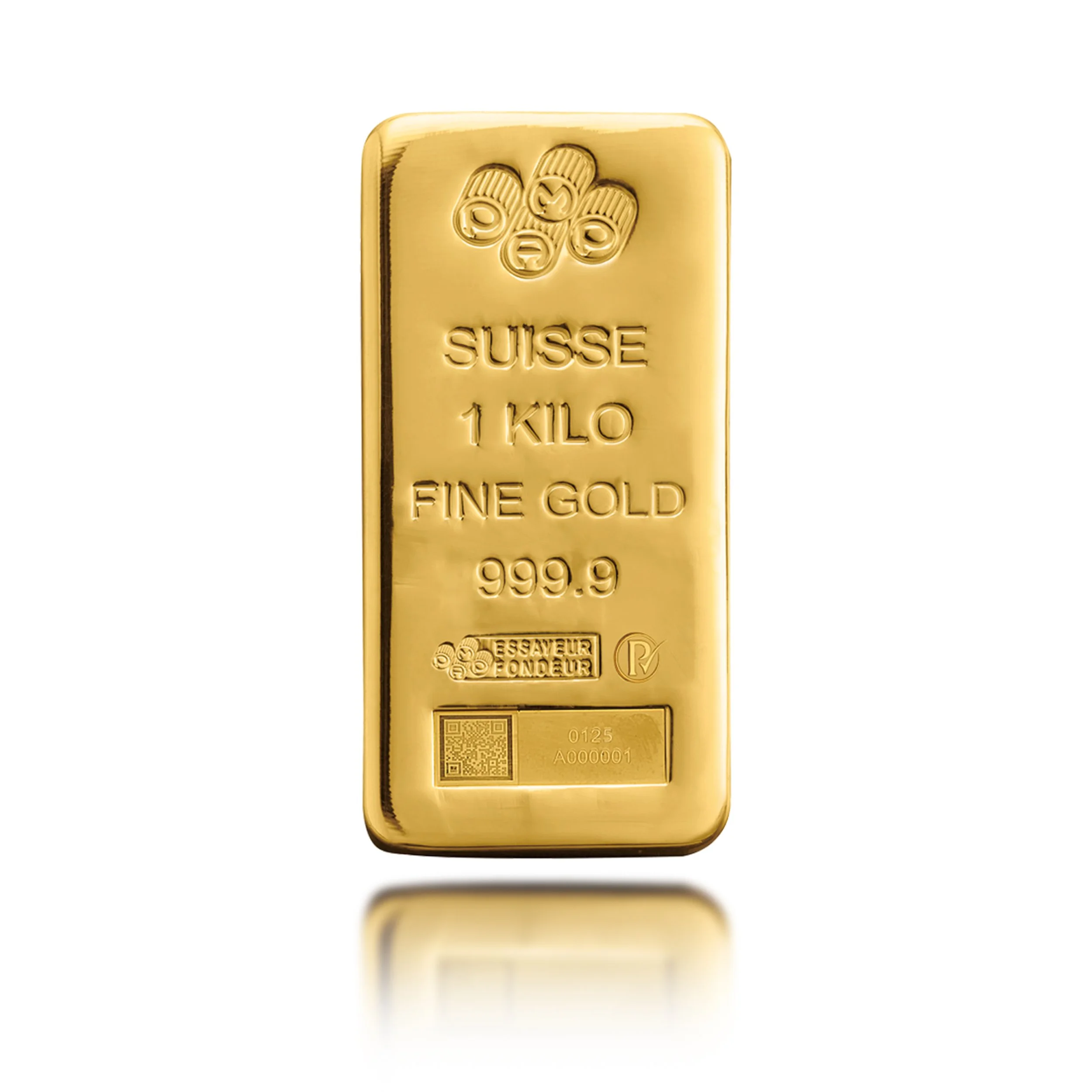 PAMP Gold Cast Bar - 1kg
