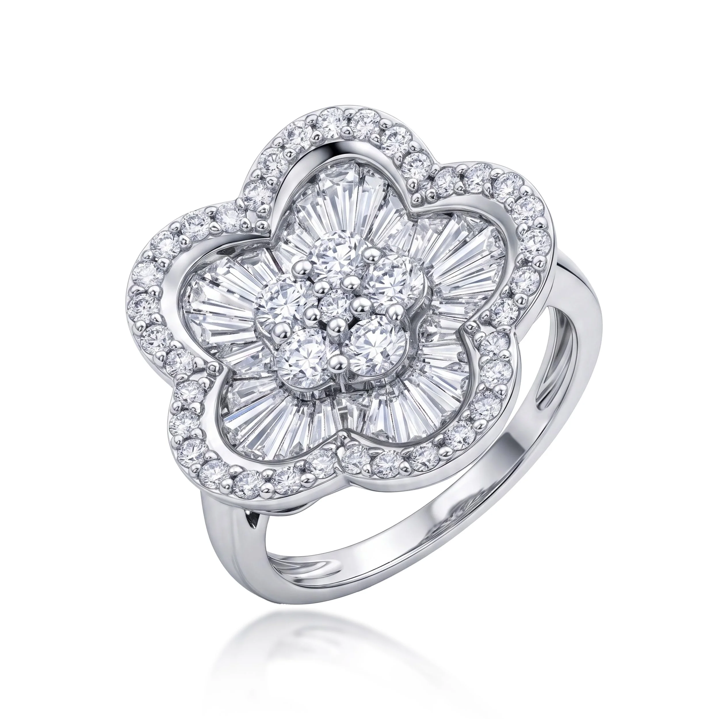 Blossom Diamond Ring (Contact Us)