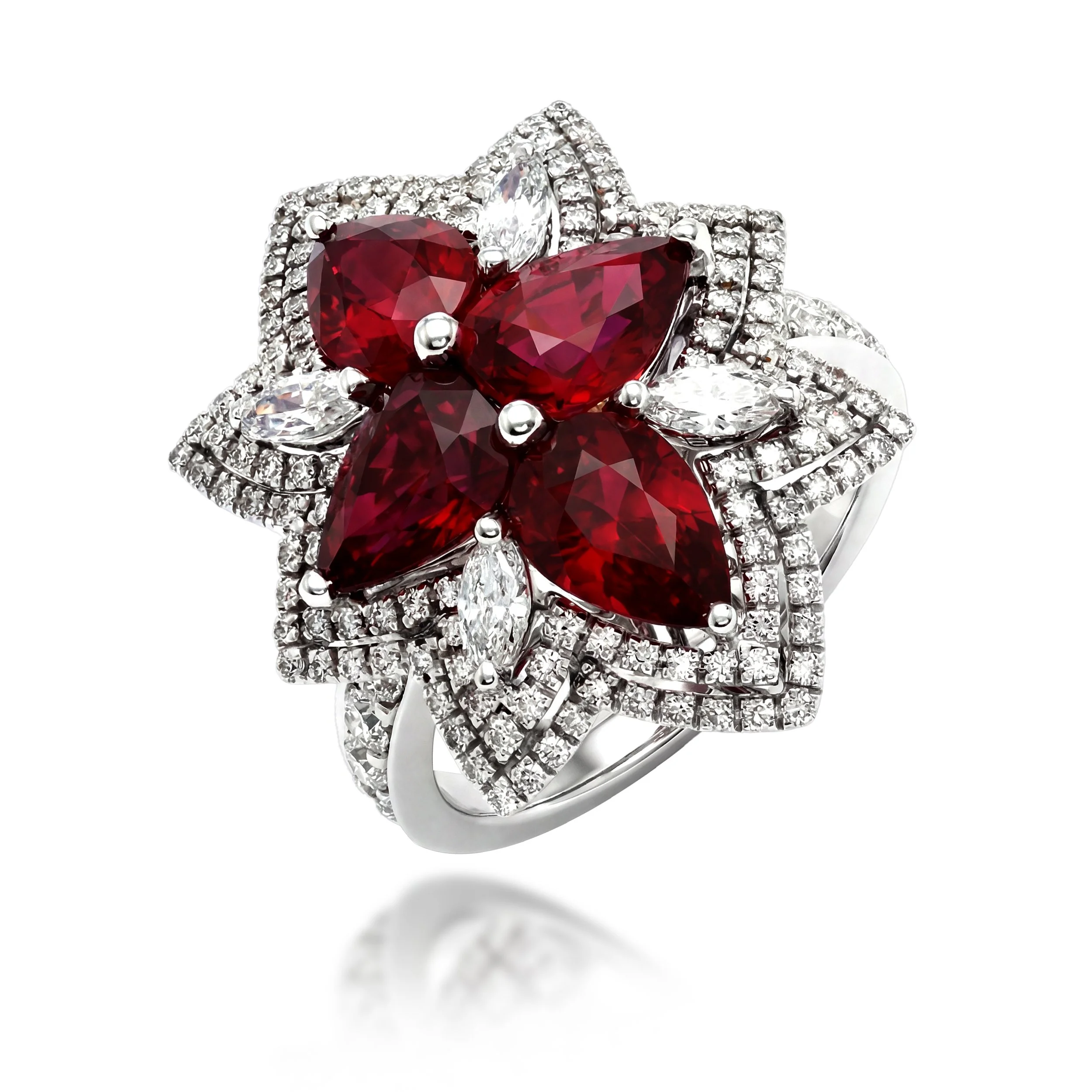 Ruby Diamond Ring (Contact Us)