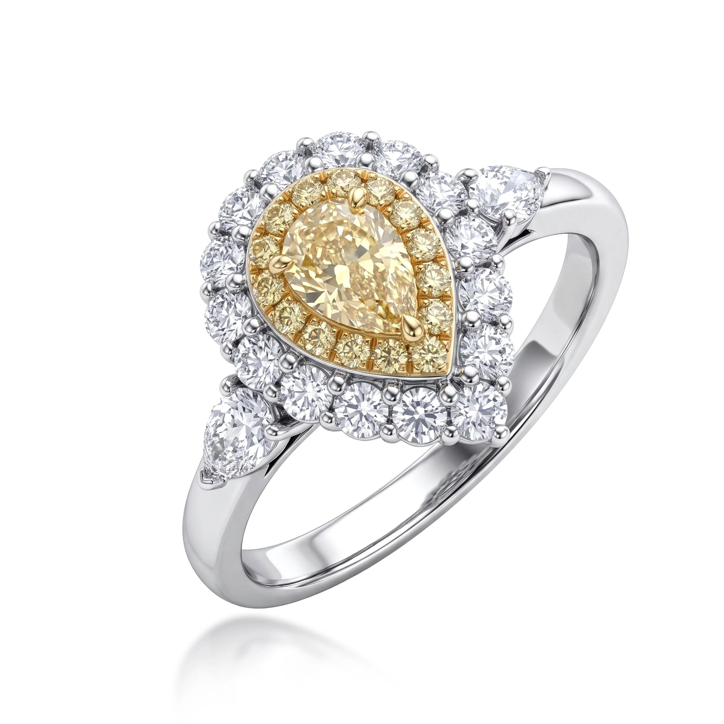 Yellow Diamond Ring