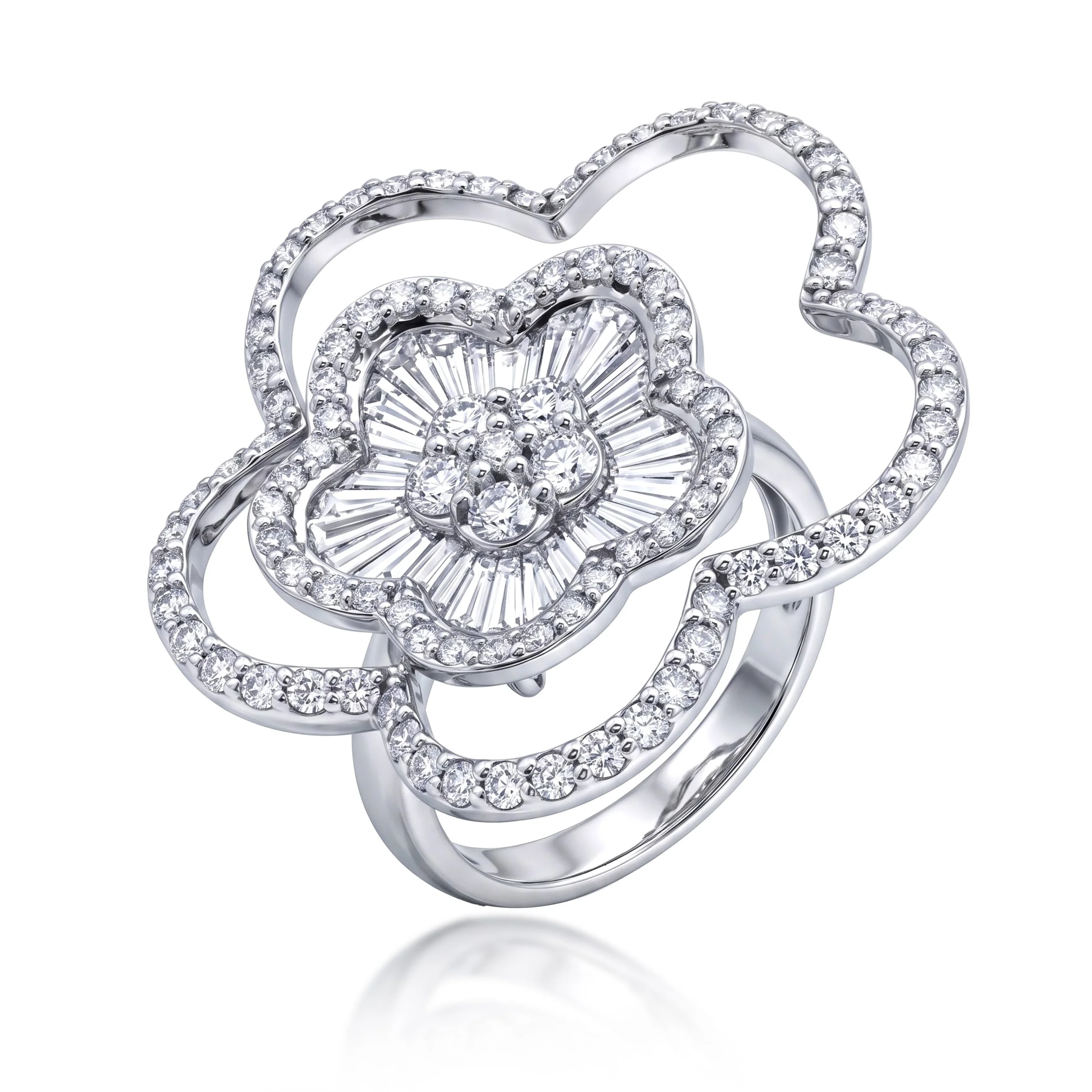 Blossom Diamond Ring (Contact Us)