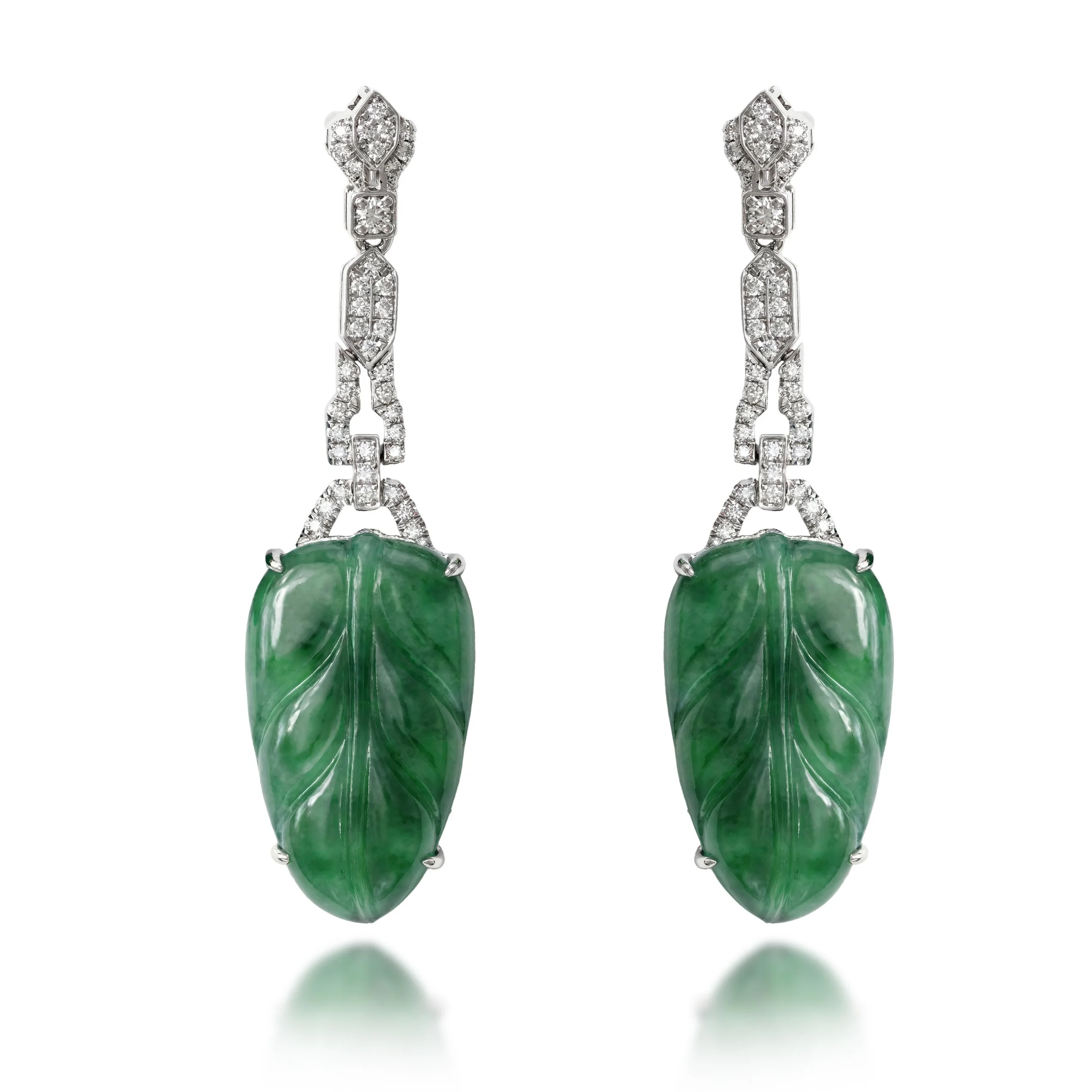 Jade Diamond Earring (Contact Us)