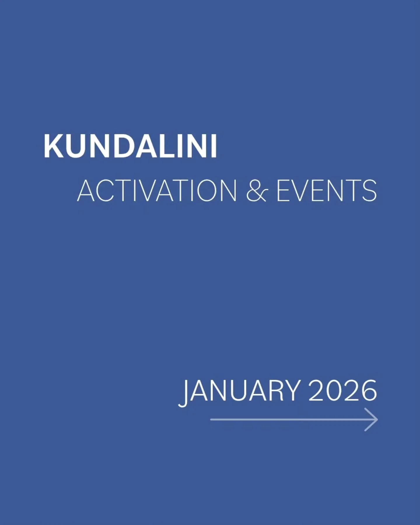 January 2026 events are here.
New Year brings so many experiences you can dive after giving others.
You decide if you want a Kundalini Activation session or something deeper.

📆 Saturday, 10 January
Shamanic experience with @eduard_atman 
We created