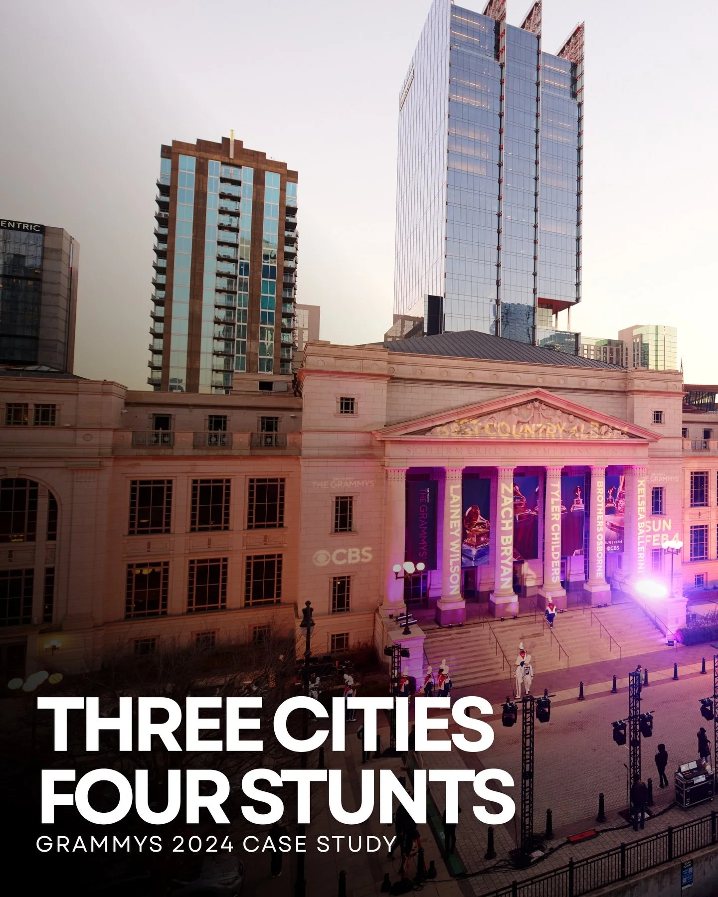 We transformed three iconic cities into live stages built for discovery, capture &amp; real time buzz!

Swipe to take a look at our Grammys 2024 Case study (more to come!)

Just an example of when the experience is this immersive, audiences don&rsquo