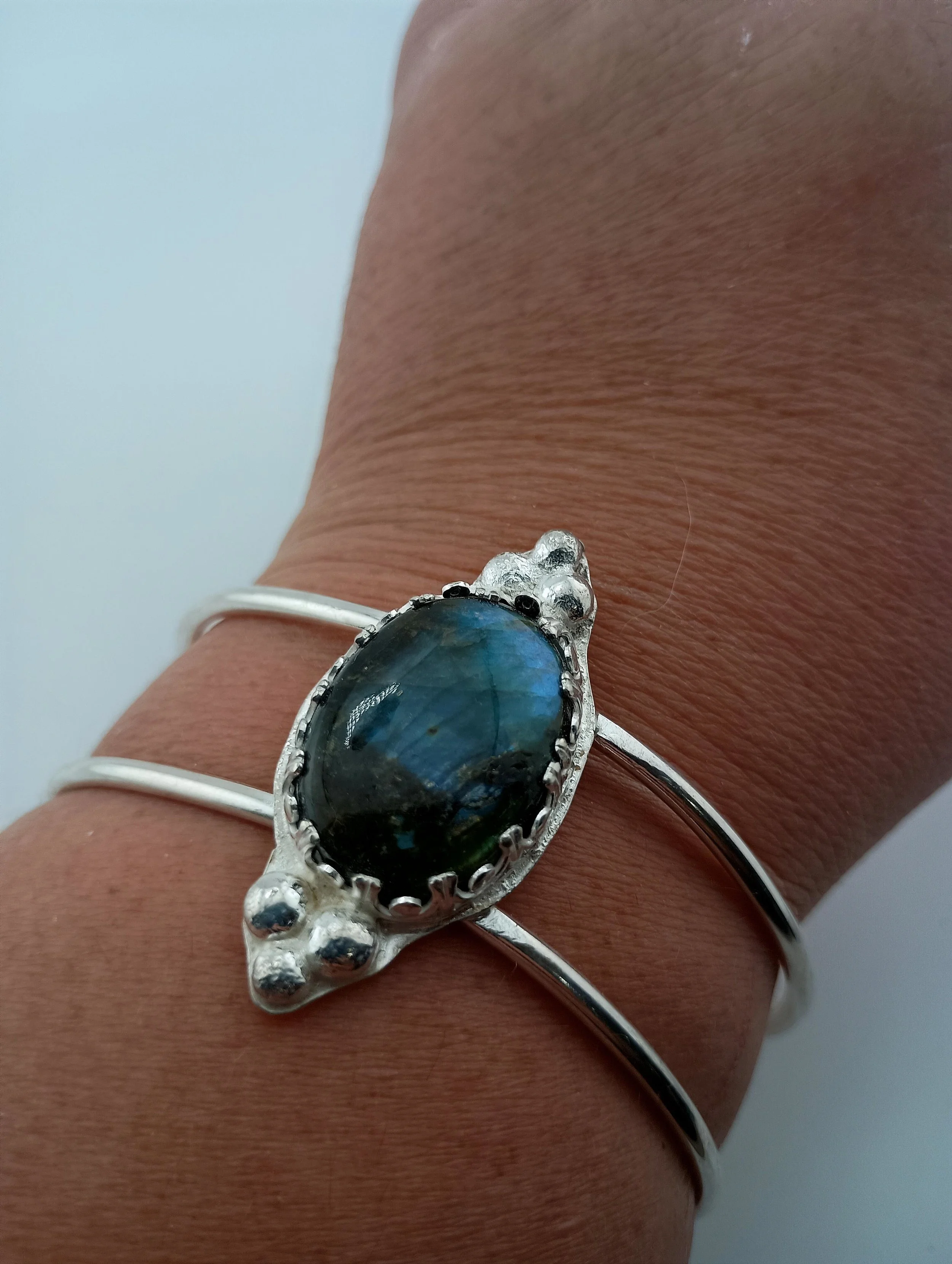Labradorite Cuff on wrist.JPG
