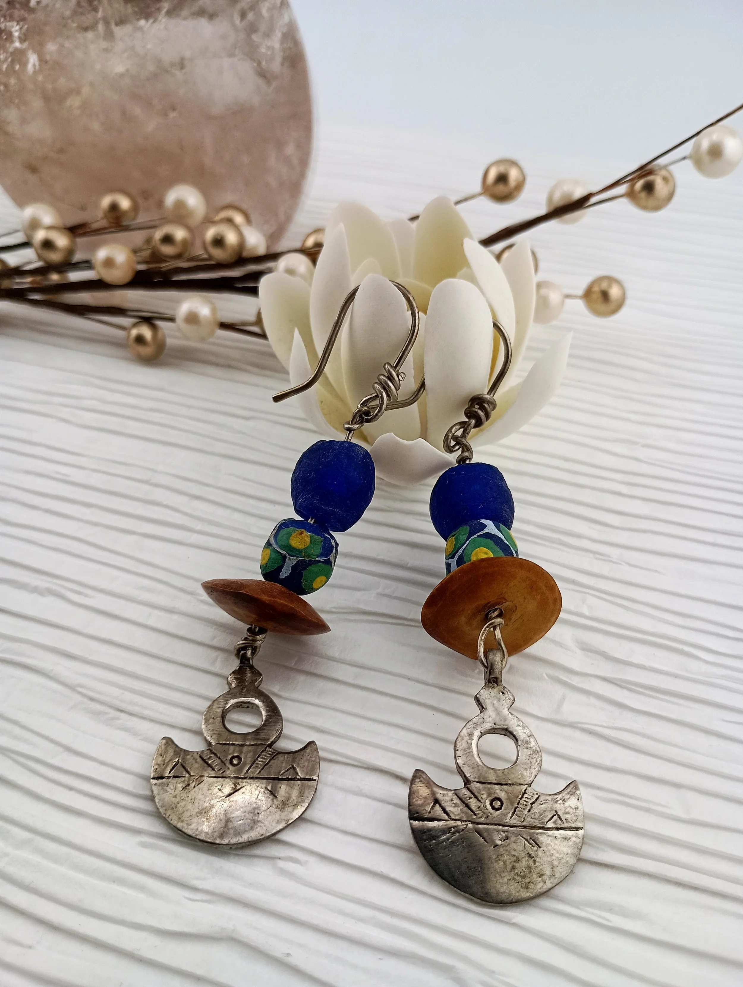 SGBE2 quartz and white lotus on paper.JPG
