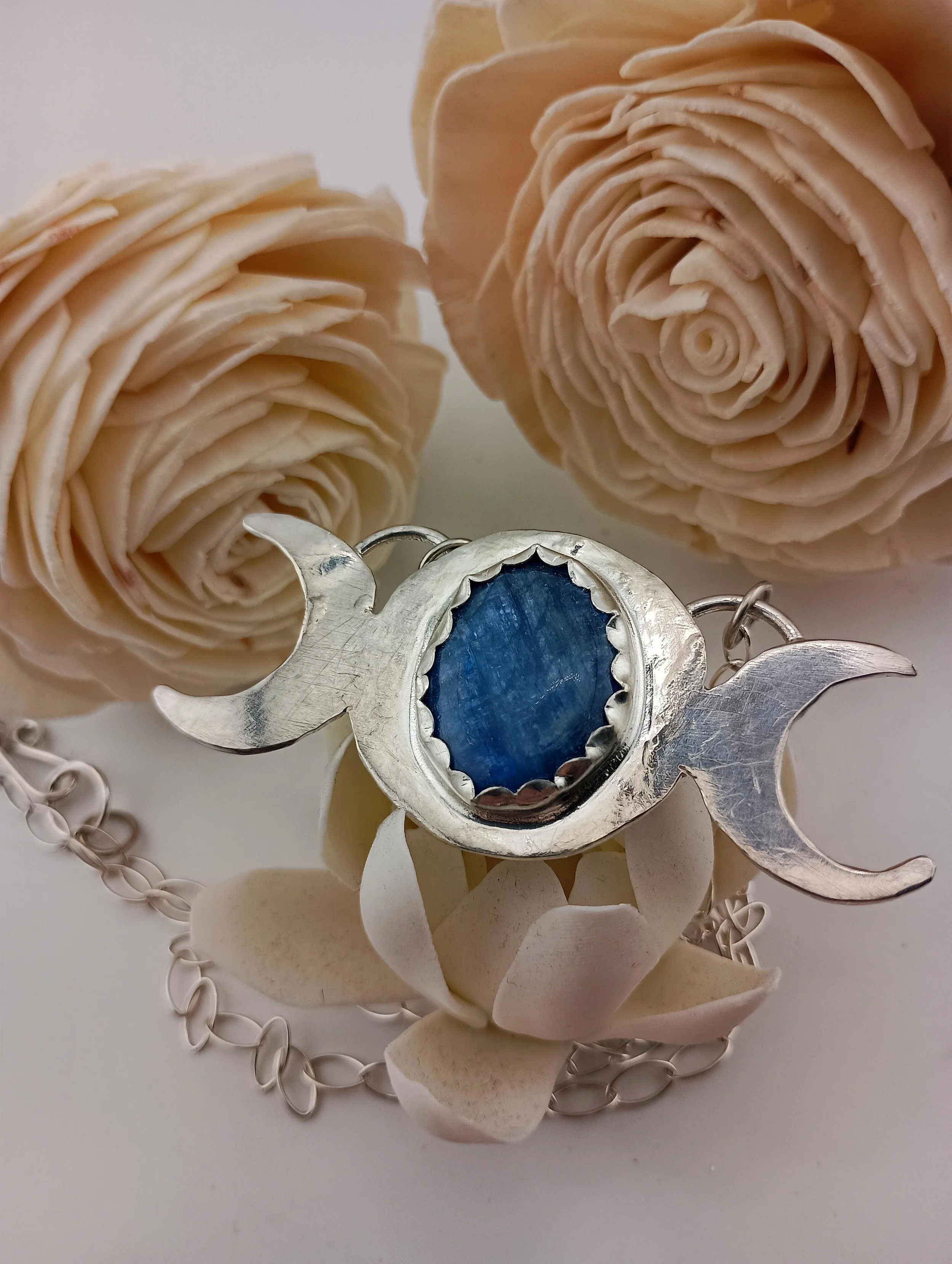 kyanite triple moon white lotus and roses.JPG