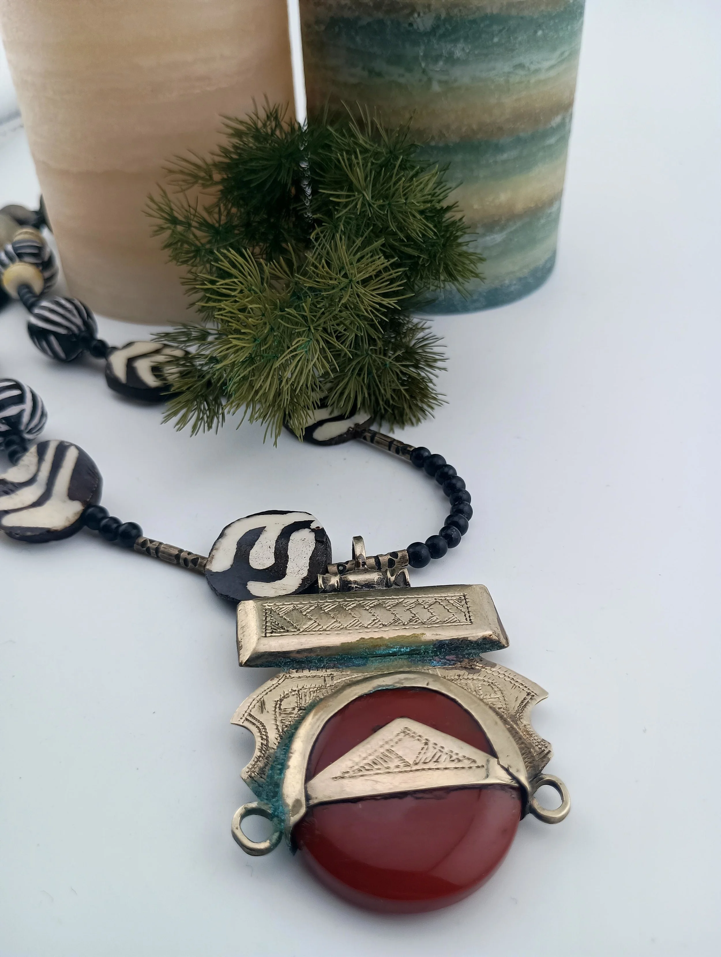SGBN15 candles greenery pendant close up 2.JPG