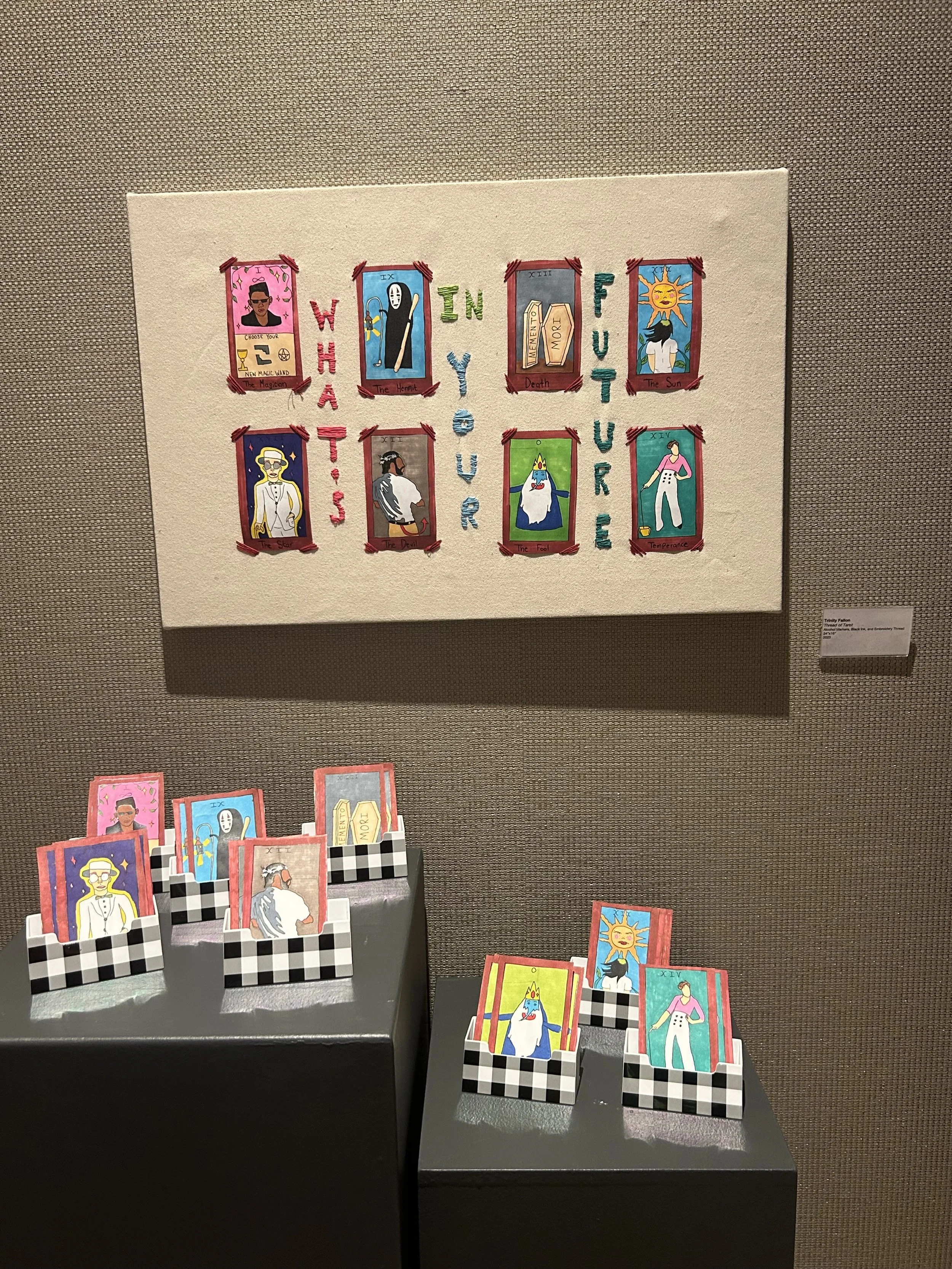 Threads of Tarot
South Shore Arts
Nov 2023
Indiana university drawing 3 class group show