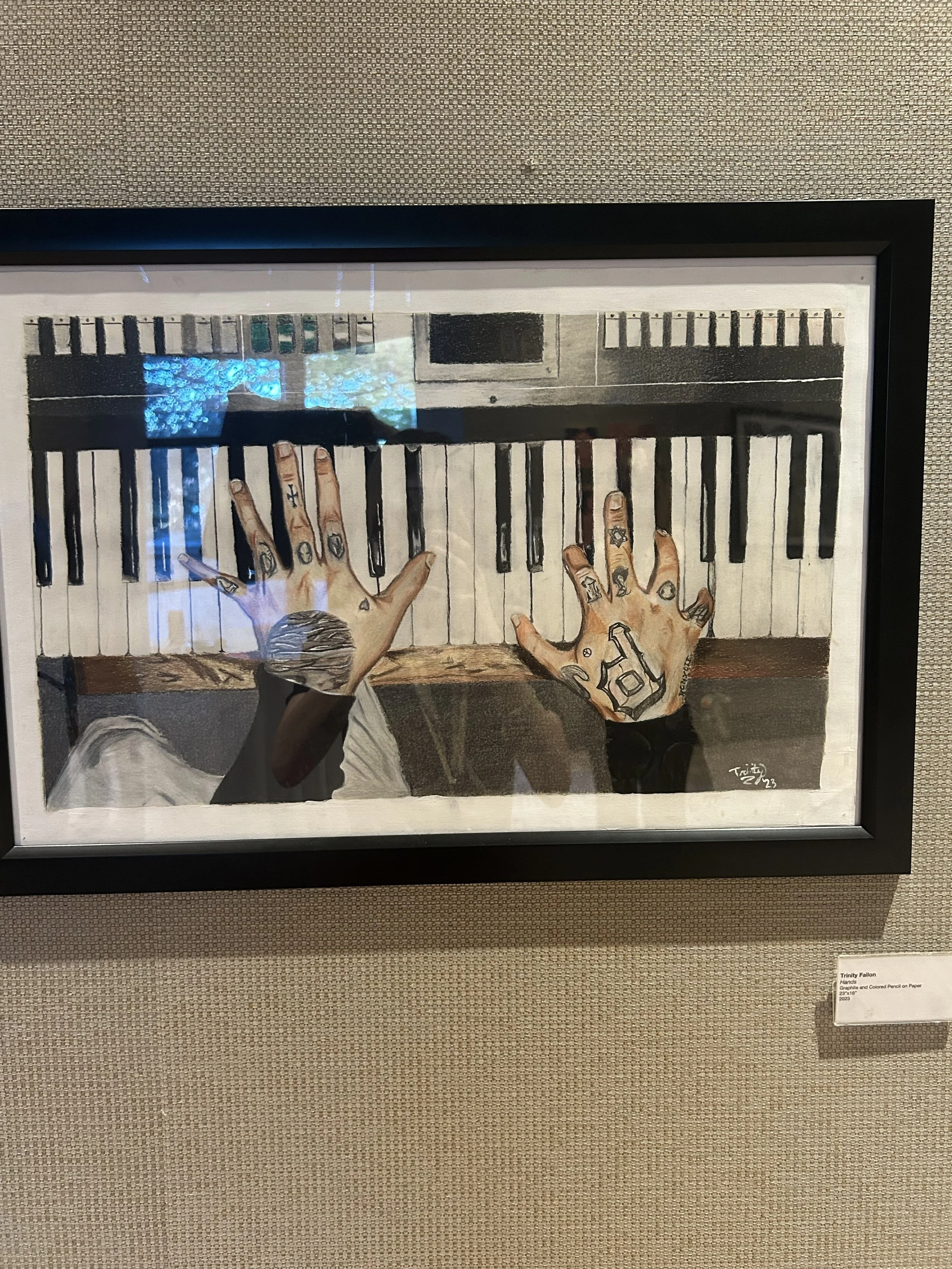 Hands-Mac Miller
South Shore Arts
Nov 2023
Indiana university drawing 3 class group show