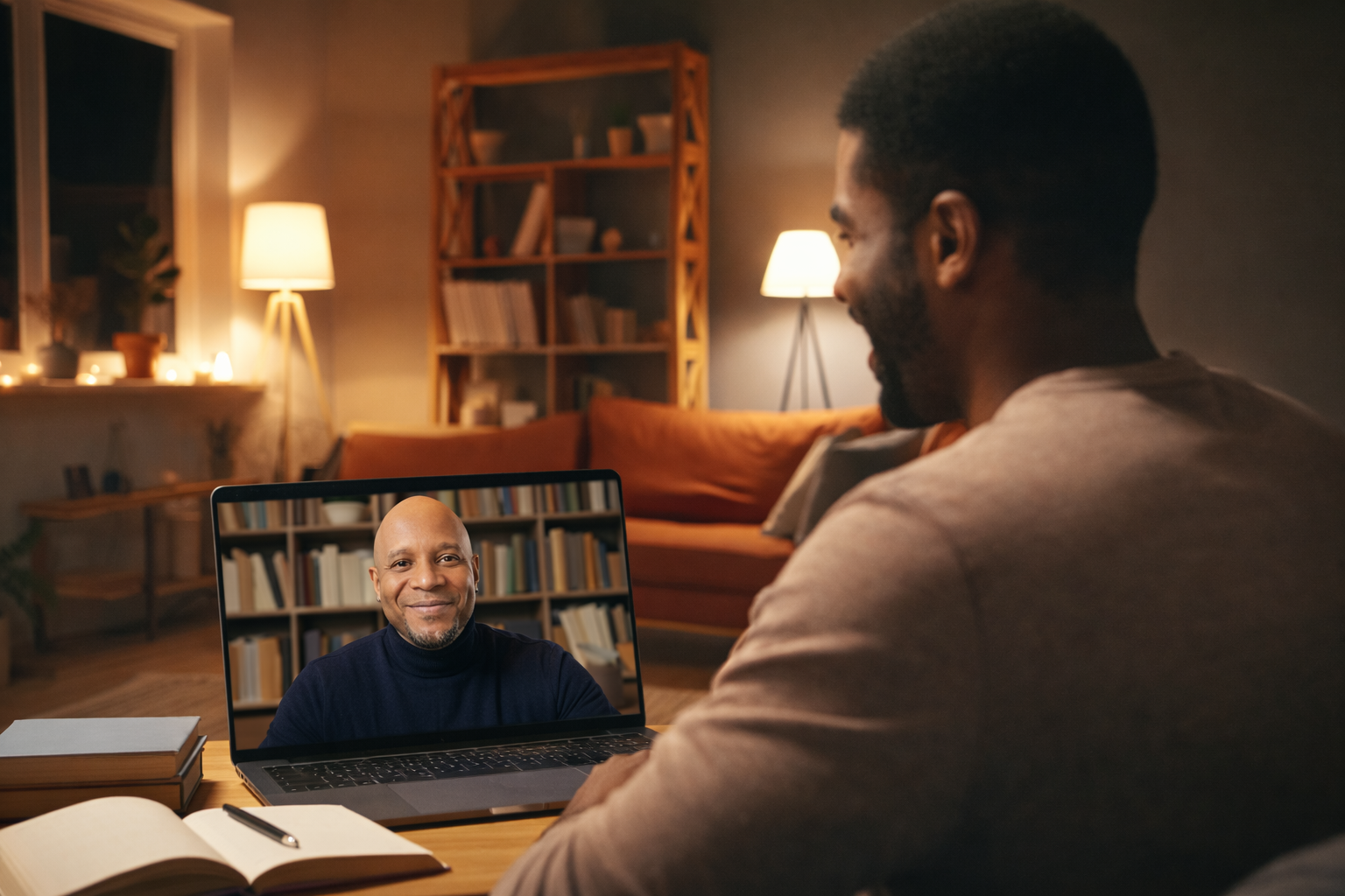 black male therapist onle